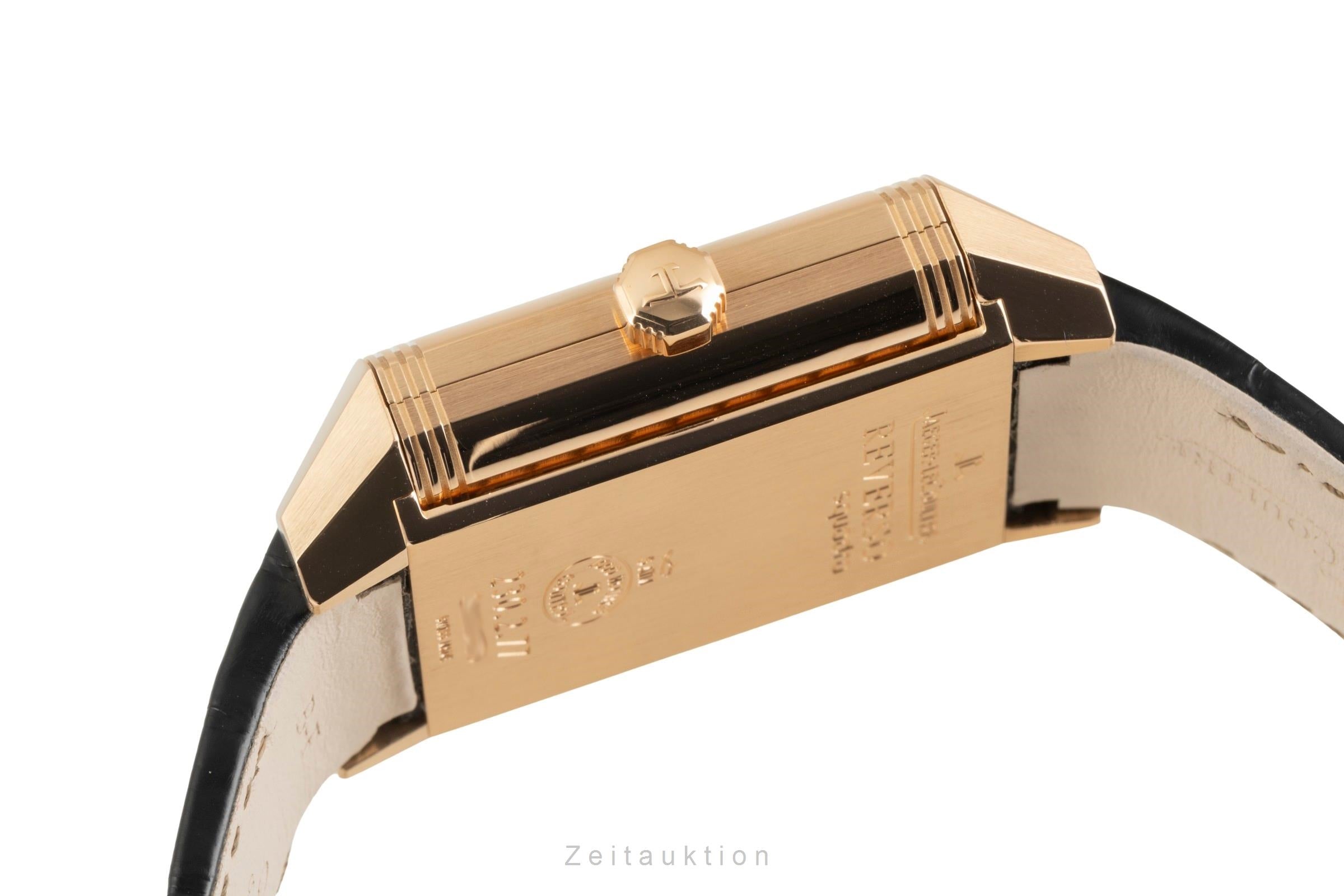Jaeger LeCoultre Reverso oro rosado de 18 quilates automático reloj para caballeros Q7002420  230.2.77  [2504669]