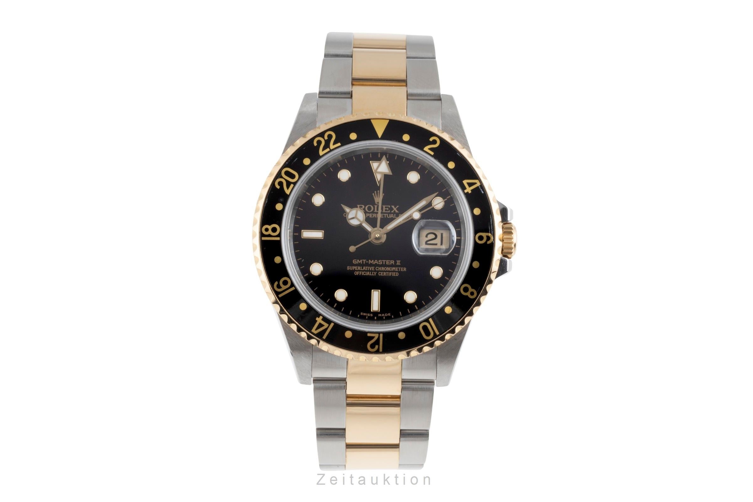 Rolex GMT-Master II acero / oro automático reloj para caballeros 16713T  [2504671]