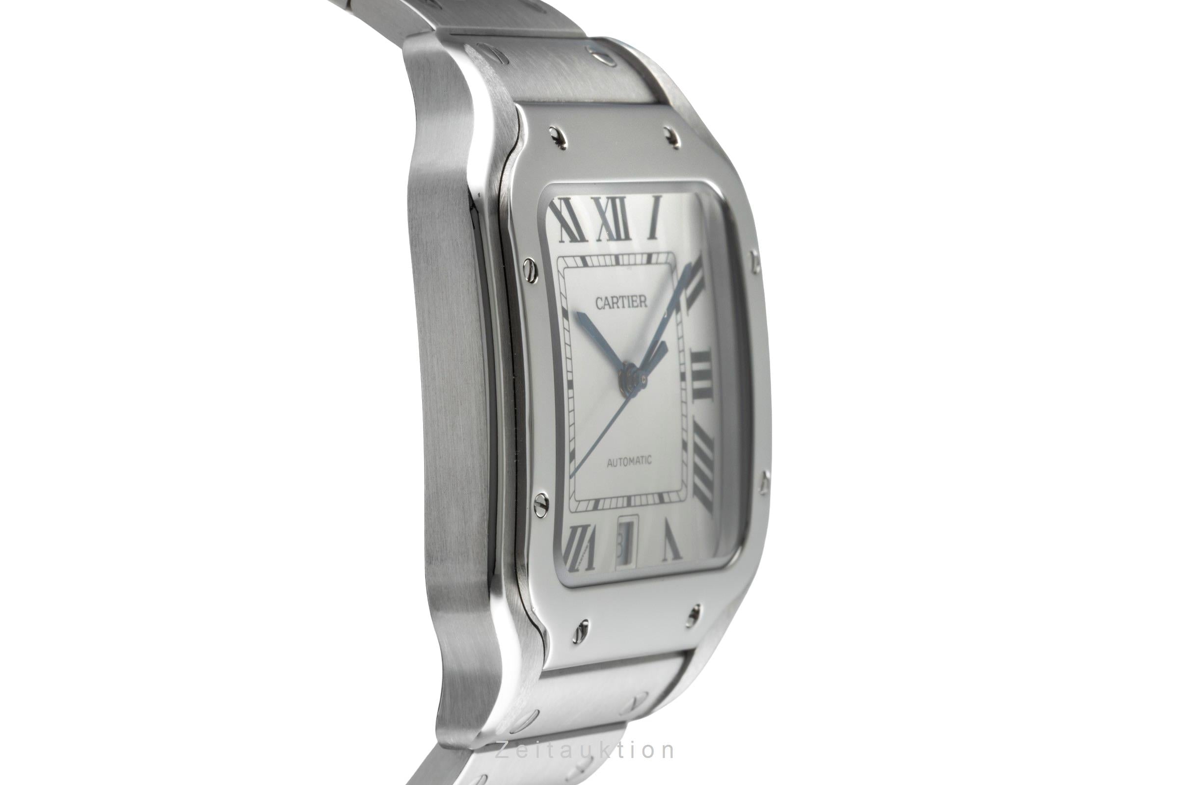 Cartier Santos acier automatique montre pour hommes WSSA0009 LP: 8850EUR  [2504673]