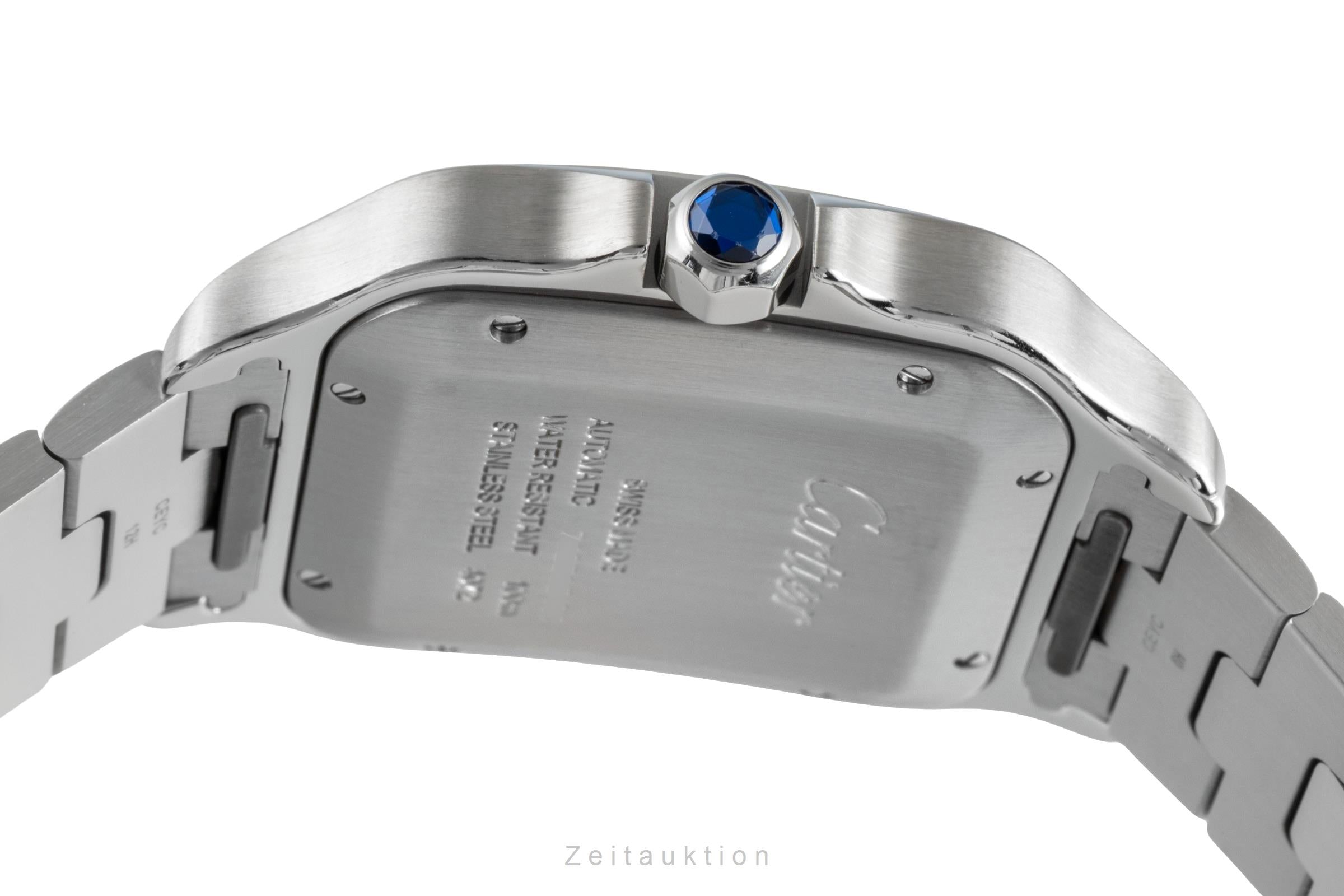 Cartier Santos acier automatique montre pour hommes WSSA0009 LP: 8850EUR  [2504673]
