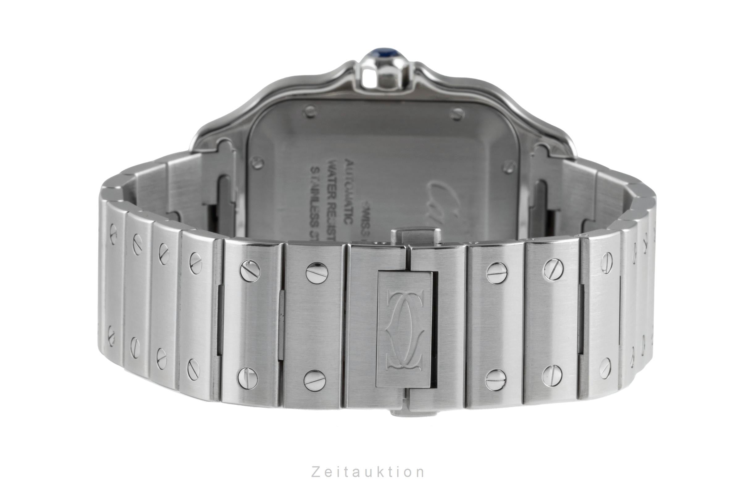Cartier Santos acier automatique montre pour hommes WSSA0009 LP: 8850EUR  [2504673]