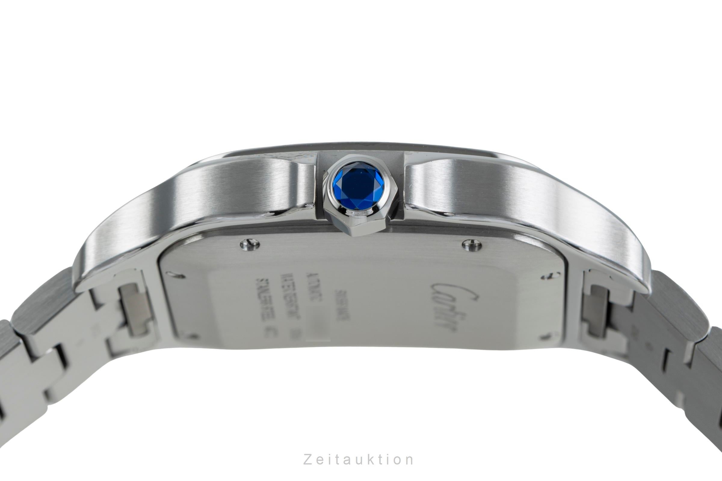 Cartier Santos acero automático reloj para caballeros WSSA0018 LP: 8850EUR  [2504674]
