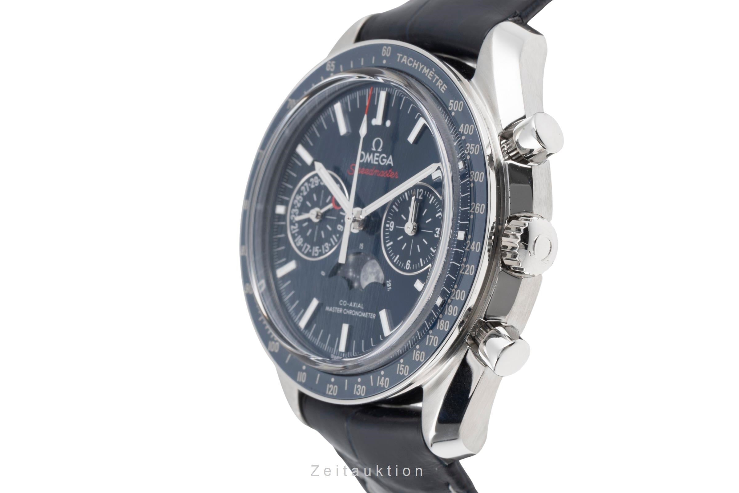 Omega Speedmaster chronograph steel automatic Kal. 9904 Ref