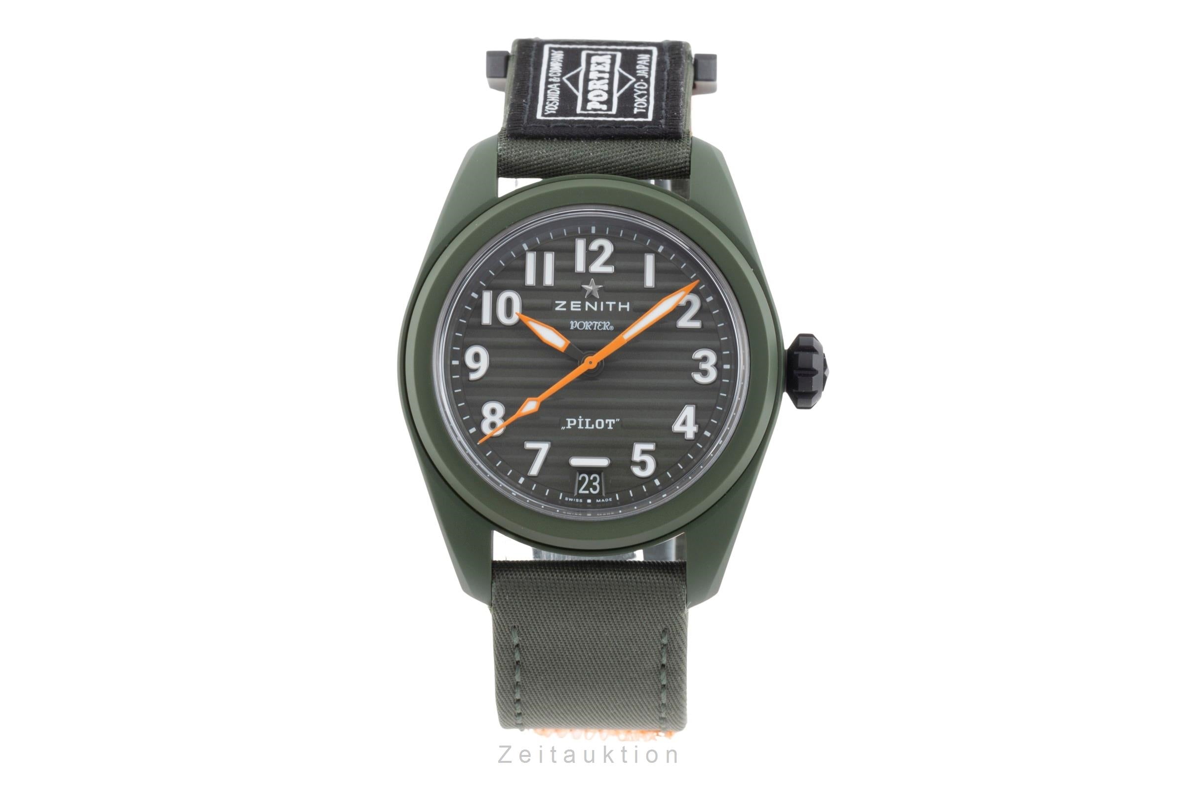 Zenith Pilot ceramic automatic Kal. 3620 Ref. 49.4001.3620/63.I001
