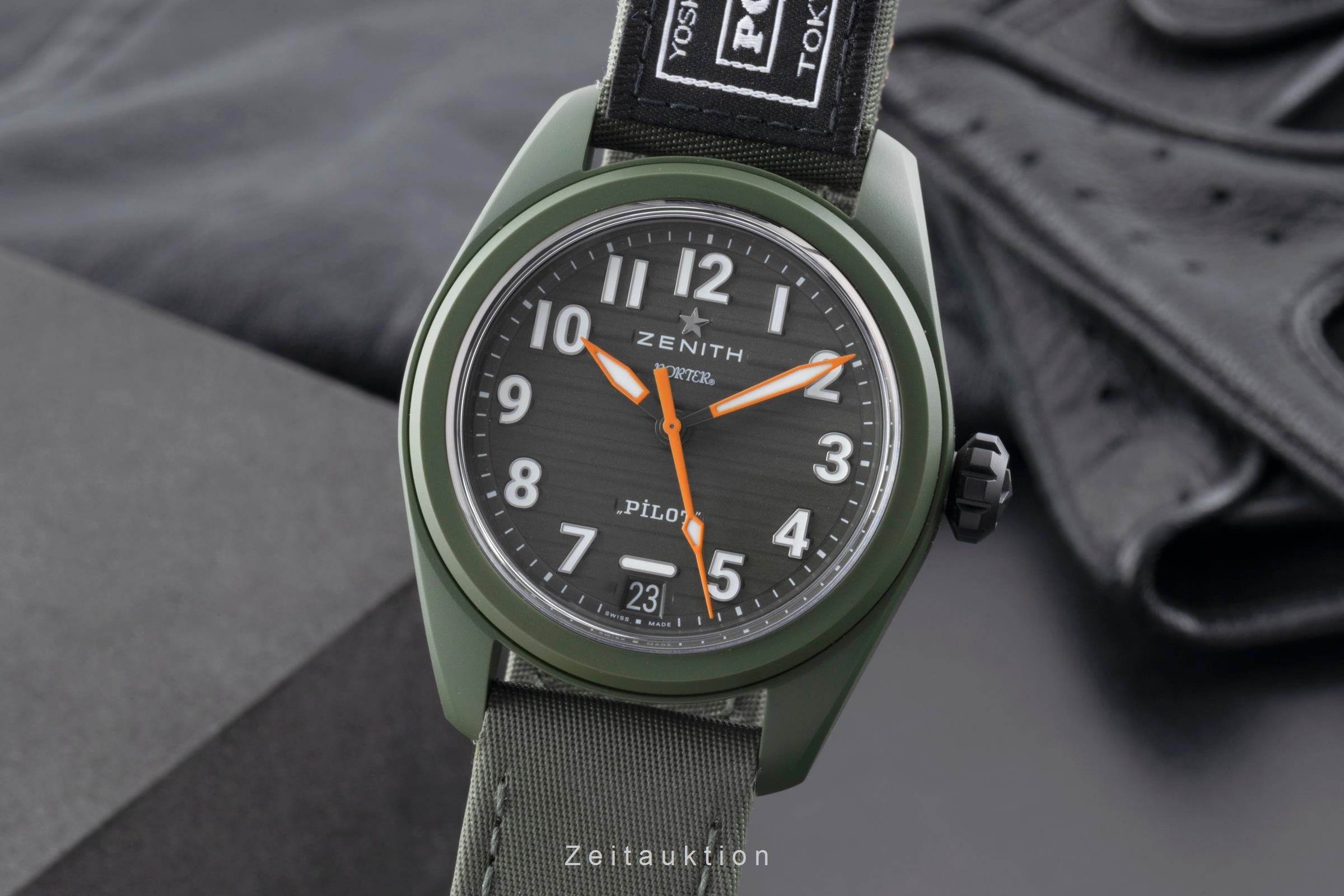 Zenith Pilot ceramic automatic Kal. 3620 Ref. 49.4001.3620/63.I001