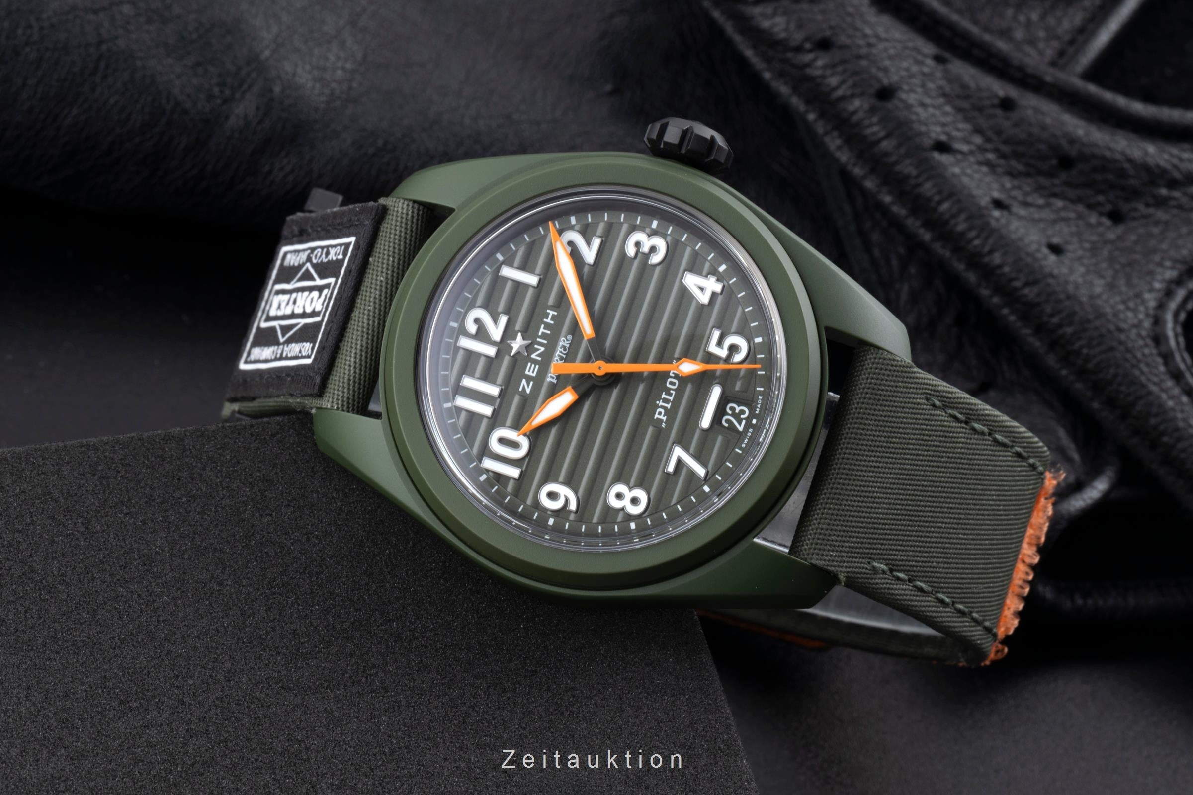 Zenith Pilot ceramic automatic Kal. 3620 Ref. 49.4001.3620/63.I001