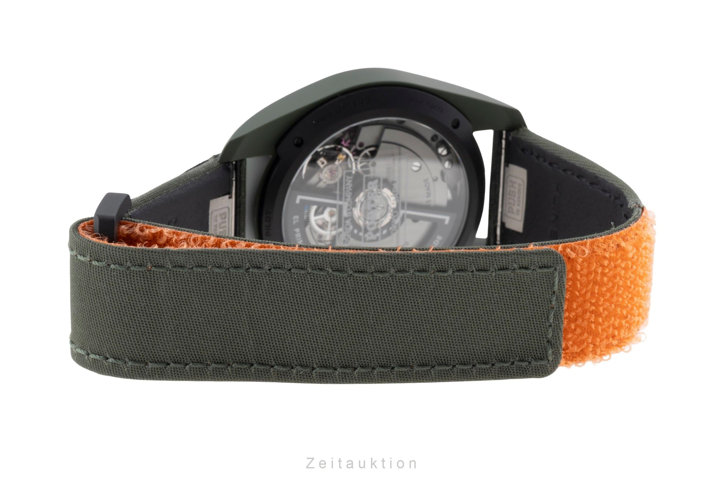 Zenith Pilot ceramic automatic men's watch 49.4001.3620/63.I001 LP: 12000EUR Limited  [2504677]