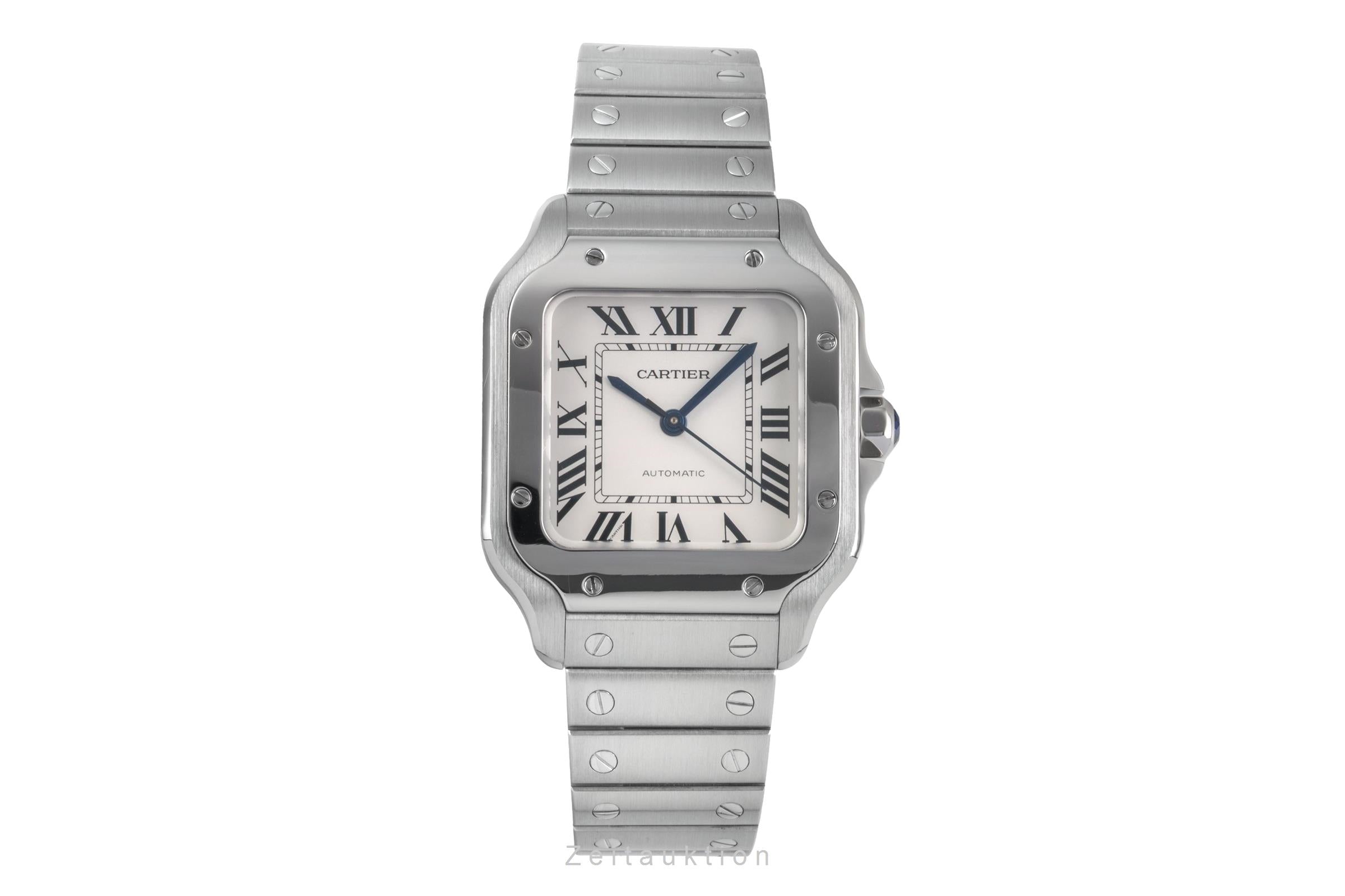 Cartier Santos steel automatic men's watch WSSA0010 LP: 8050EUR  [2504679]