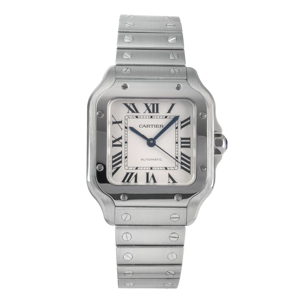 Cartier Santos steel automatic men's watch WSSA0010 LP: 8050EUR  [2504679]