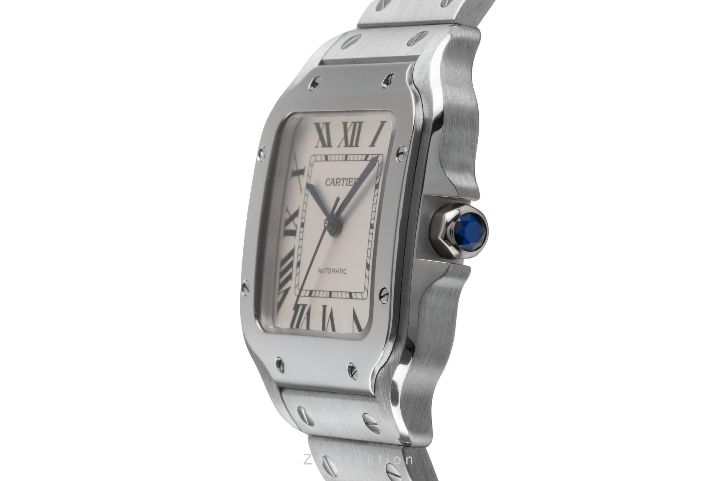 Cartier Santos steel automatic men's watch WSSA0010 LP: 8050EUR  [2504679]