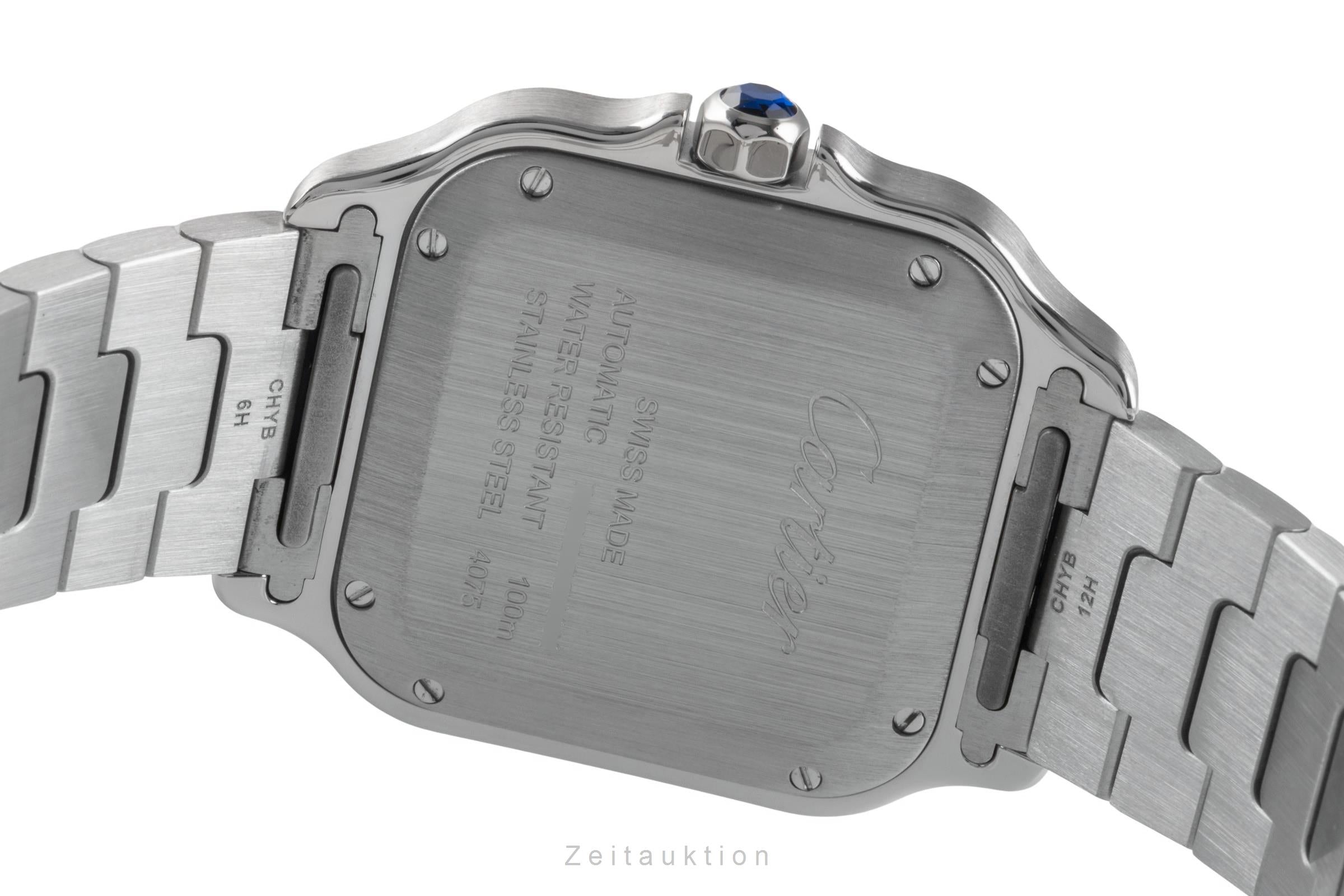 Cartier Santos steel automatic men's watch WSSA0010 LP: 8050EUR  [2504679]