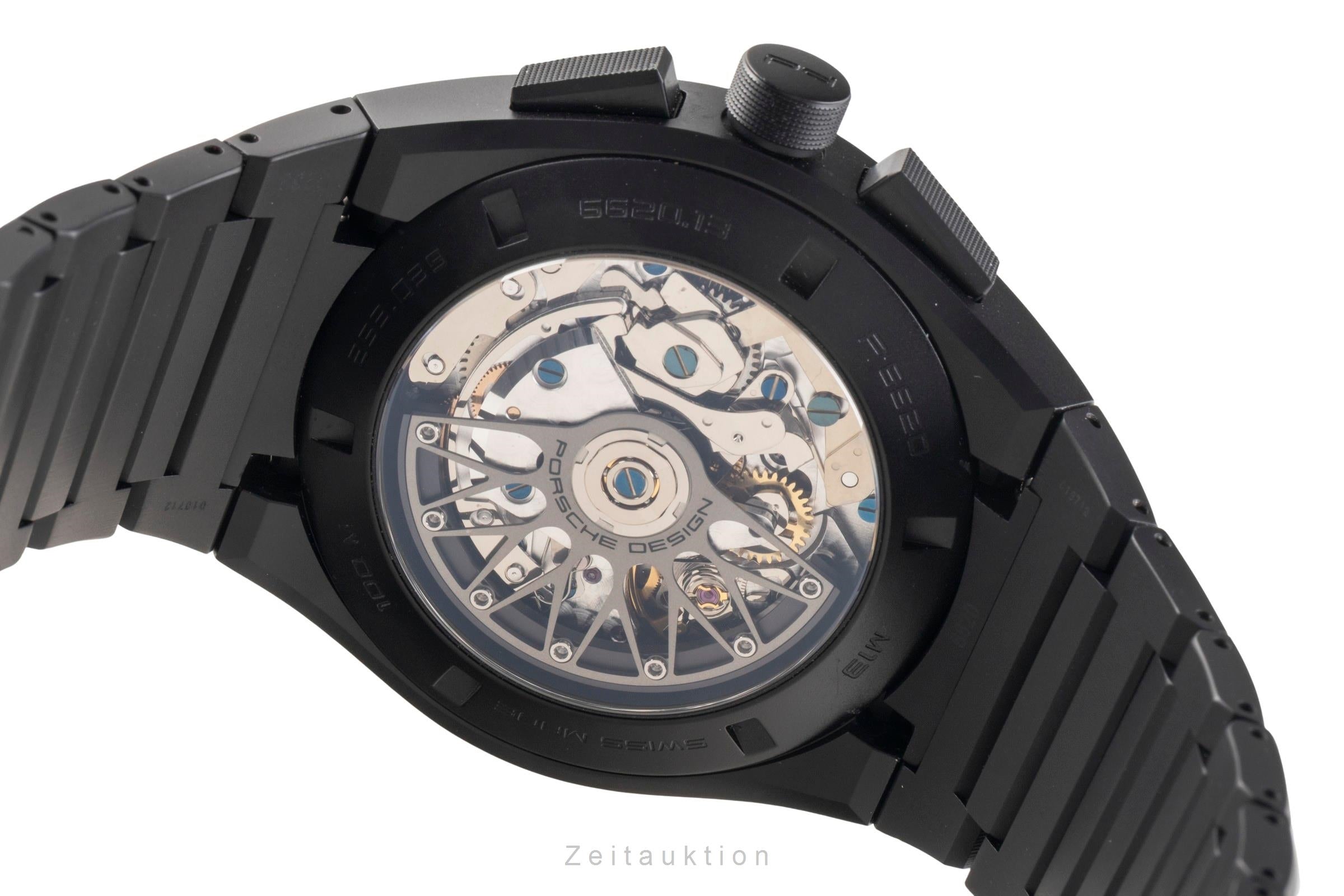 PORSCHE DESIGN ヒュミドール No Reserve Porsche Design P'6620 Dashboard Titanium Chronograph