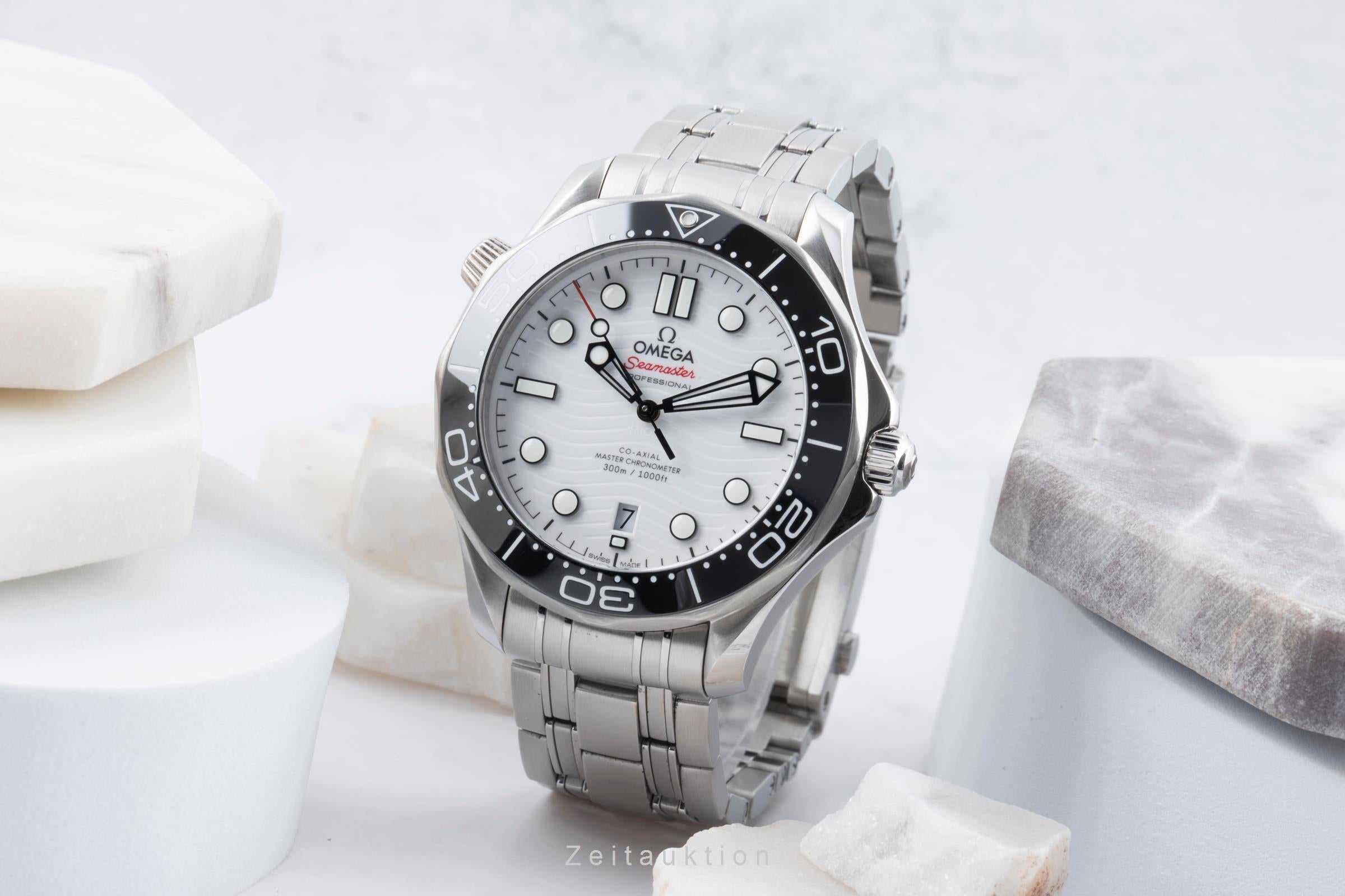 Omega Seamaster steel automatic men's watch 210.30.42.20.04.001 LP: 6500EUR  [2504684]