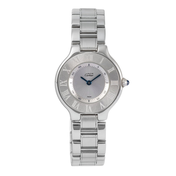 Cartier Must De Cartier 21 acier quartz montre pour femmes W10109T2, 1340  [2504685]