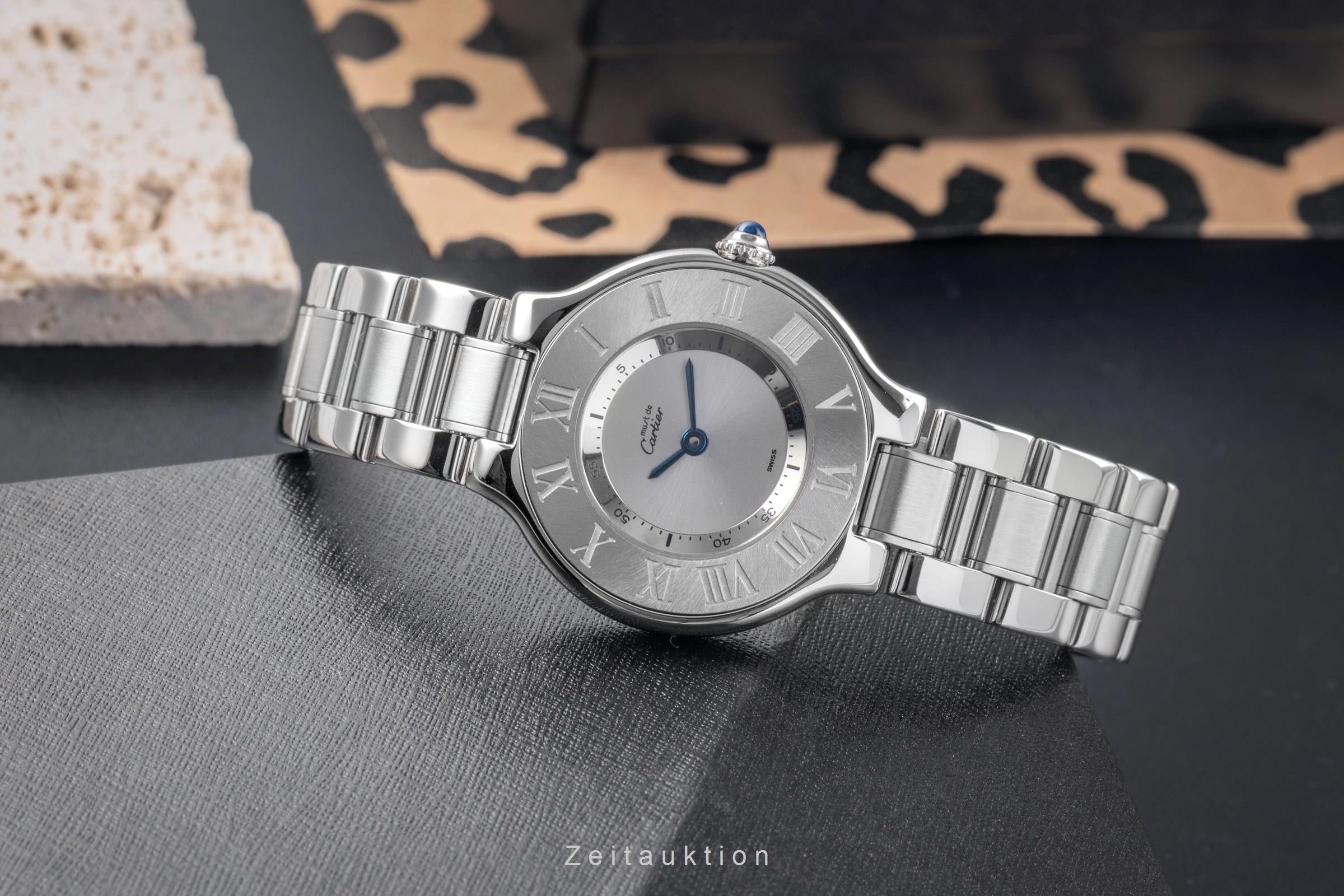 Cartier Must De Cartier 21 steel quartz Kal. 690 Ref. W10109T2