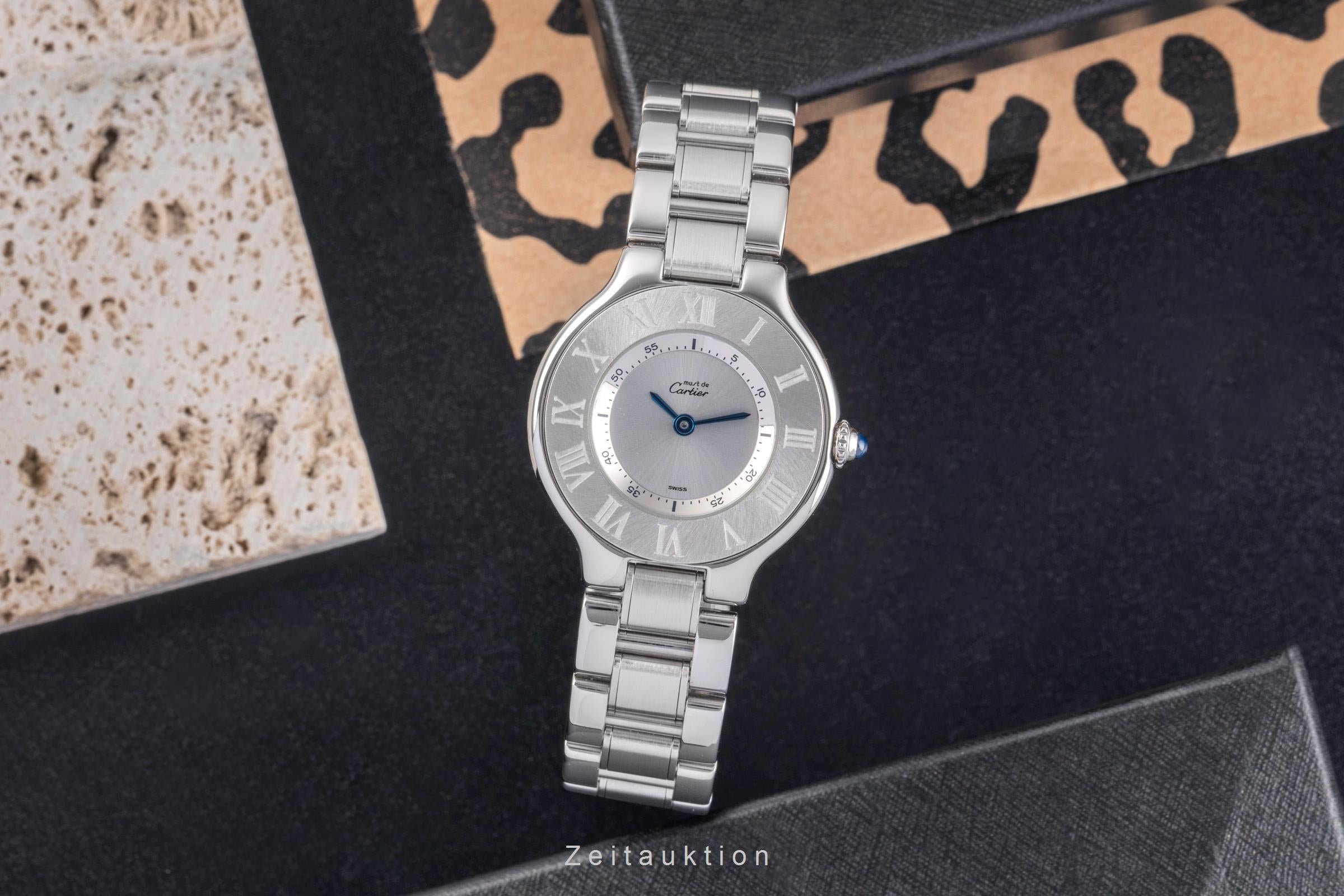 Cartier Must De Cartier 21 acier quartz montre pour femmes W10109T2, 1340  [2504685]