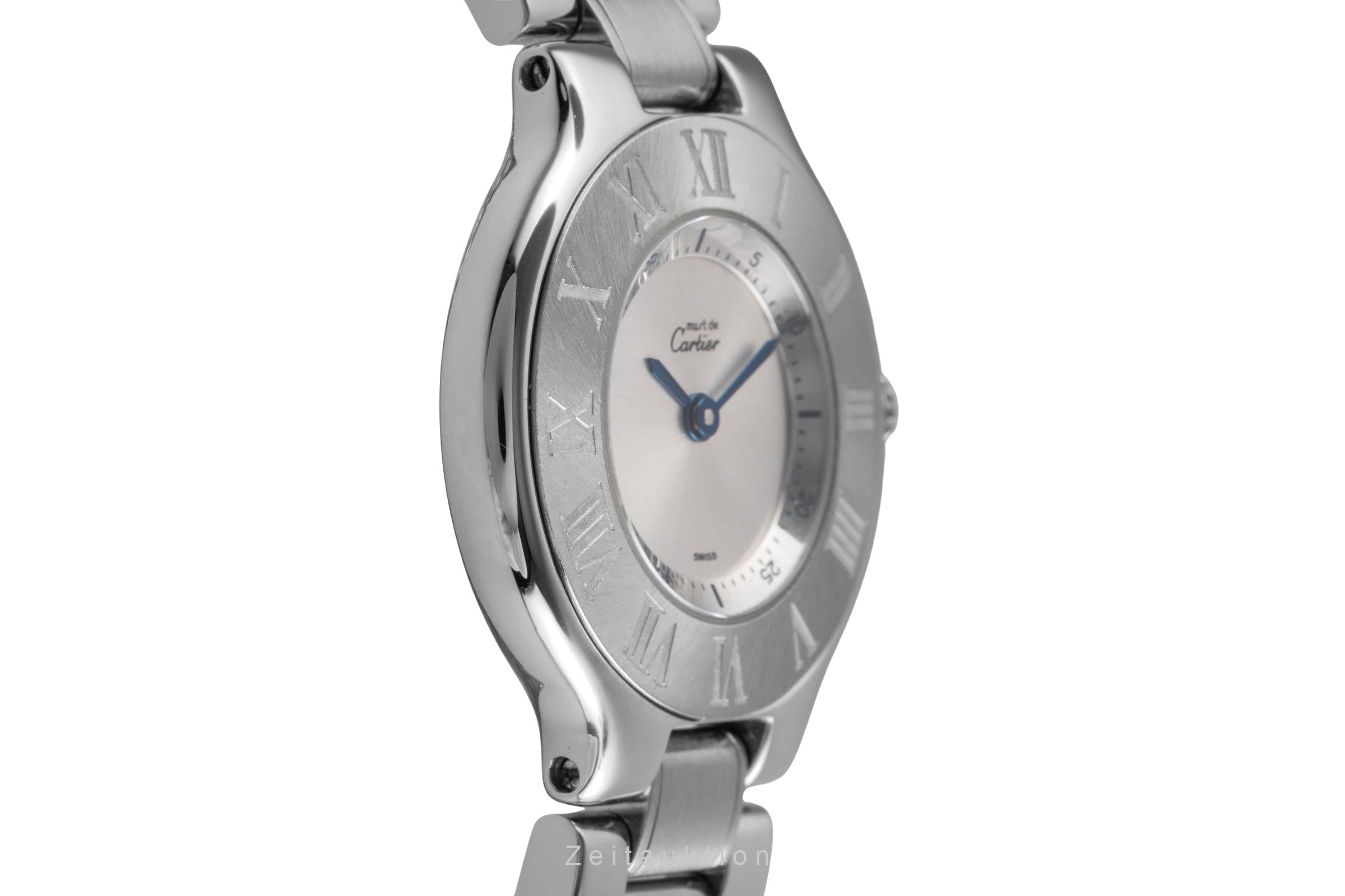 Cartier Must De Cartier 21 acier quartz montre pour femmes W10109T2, 1340  [2504685]