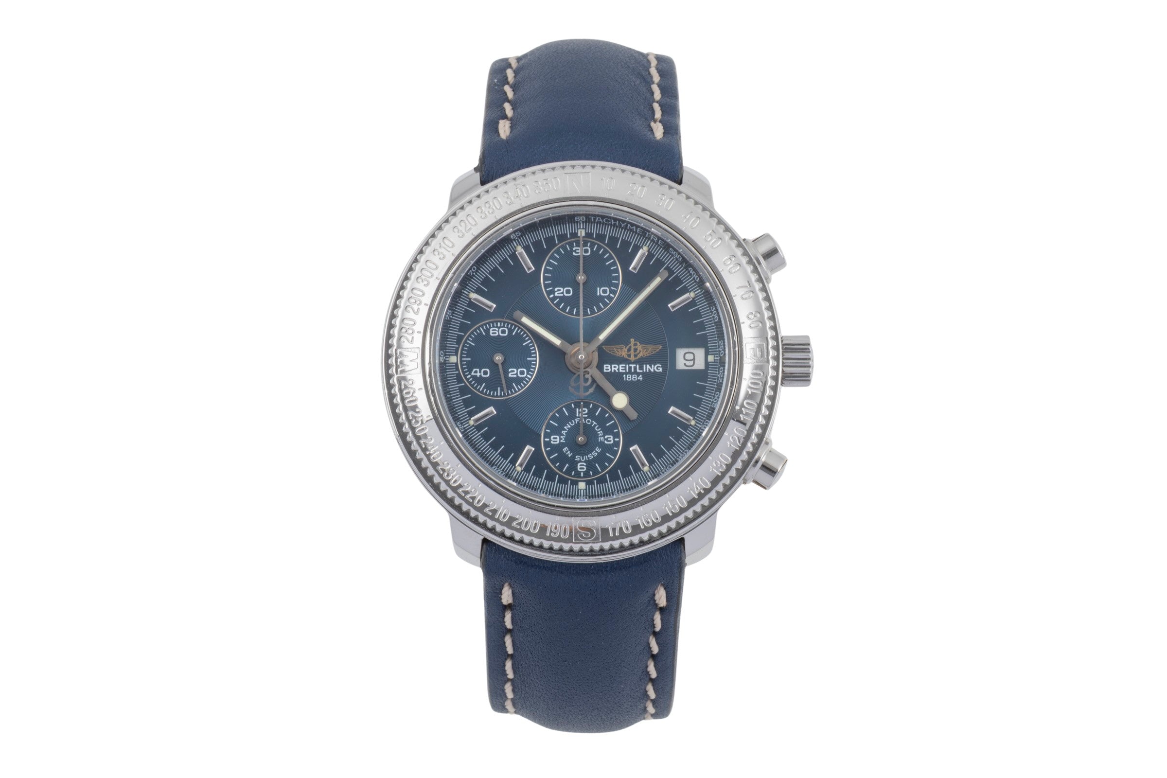 Breitling Astromat chronographe acier automatique montre pour hommes A20405  [2504687]