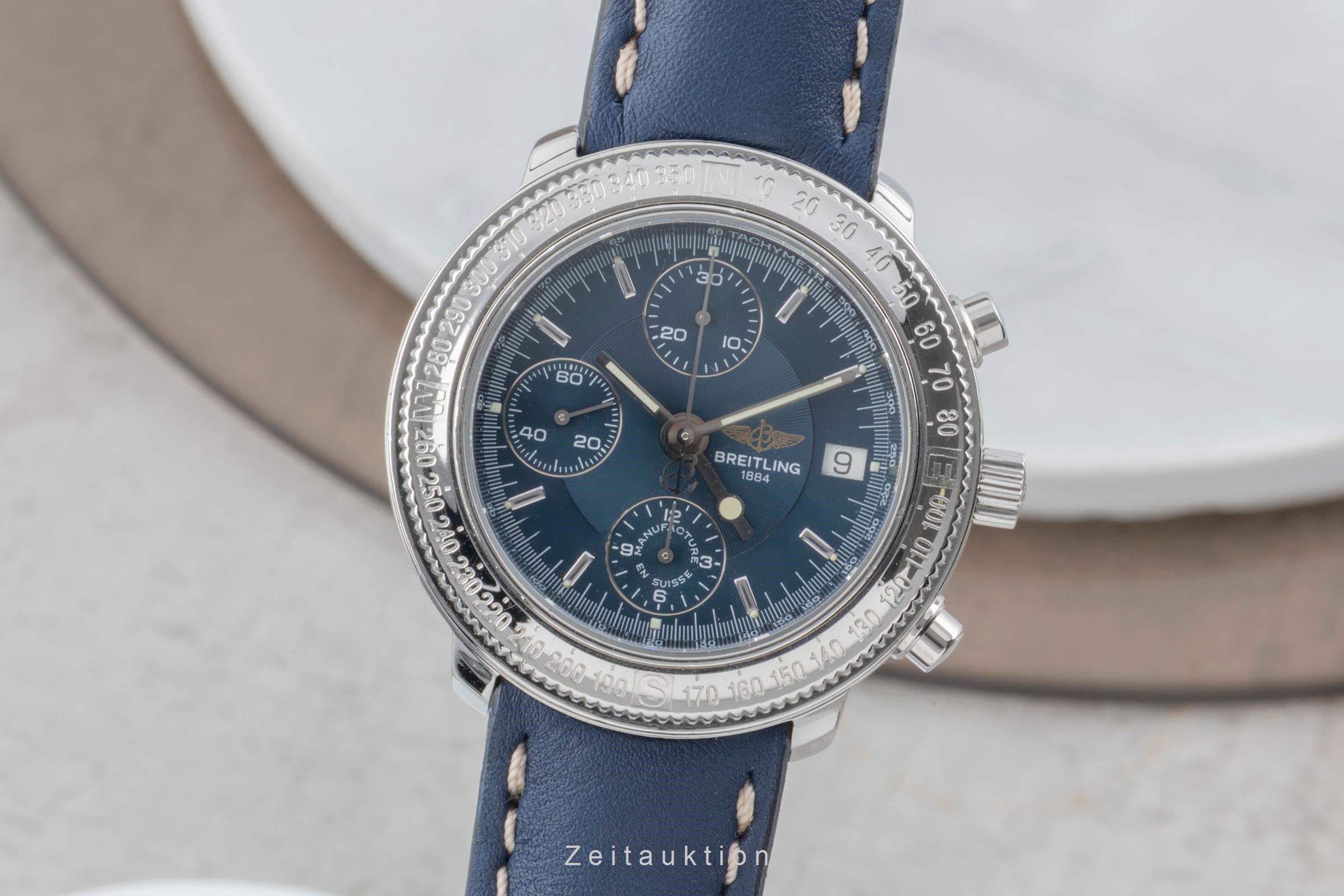 Breitling Astromat chronographe acier automatique montre pour hommes A20405  [2504687]