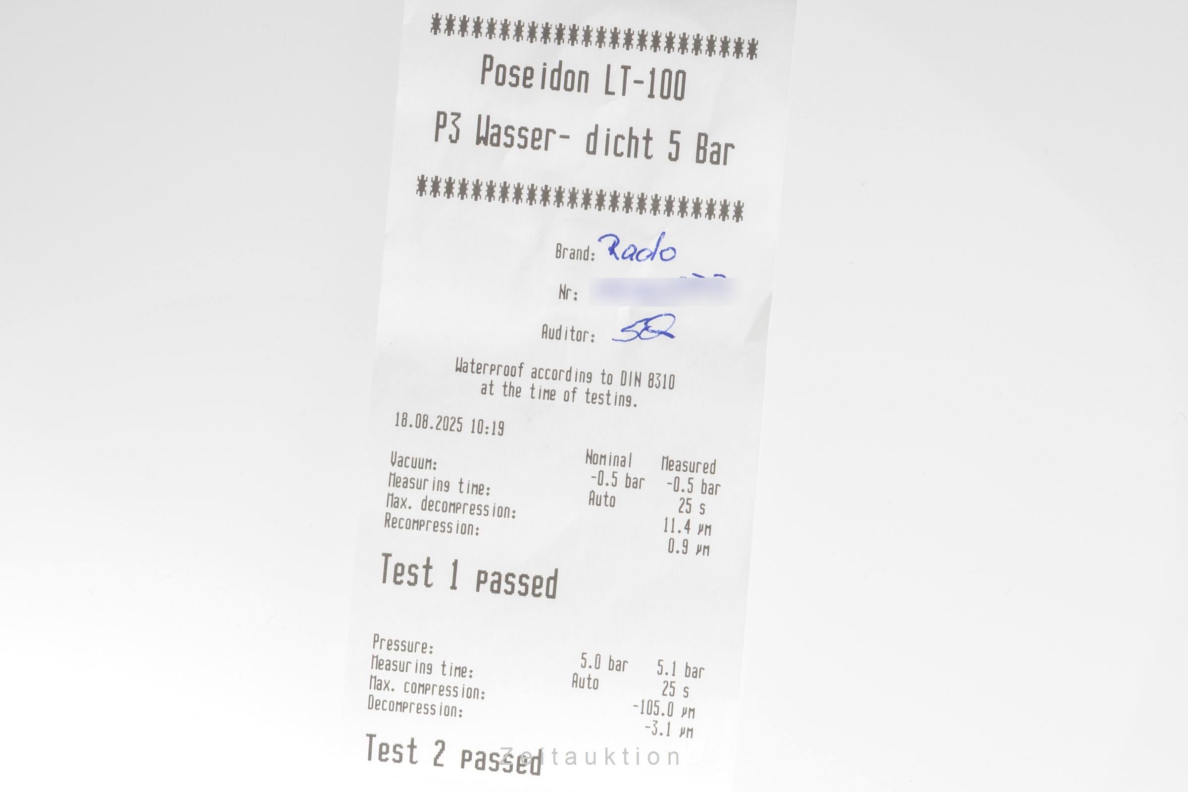 RADO Coupole Classic Power Reserve Automatik Stahl Ref. R22878015 ,772.3878.4  [2504688]