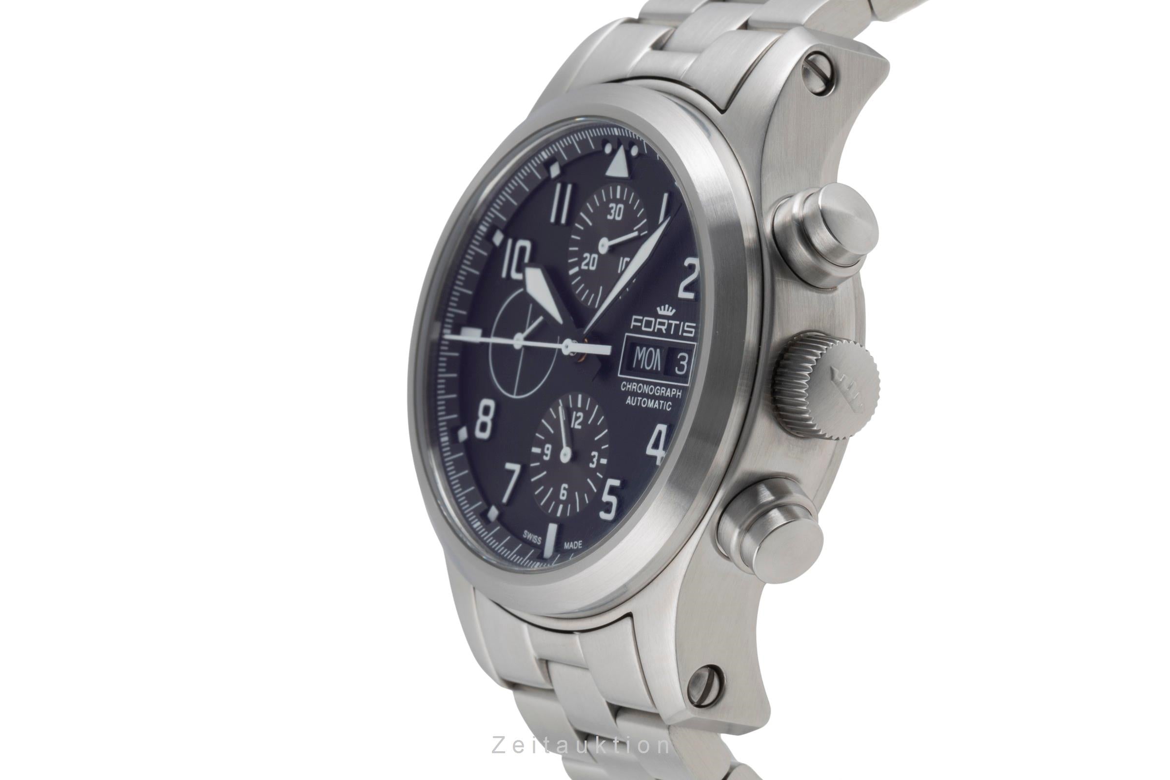 Fortis Aeromaster chronographe acier automatique montre pour hommes 656.10.141  [2504691]