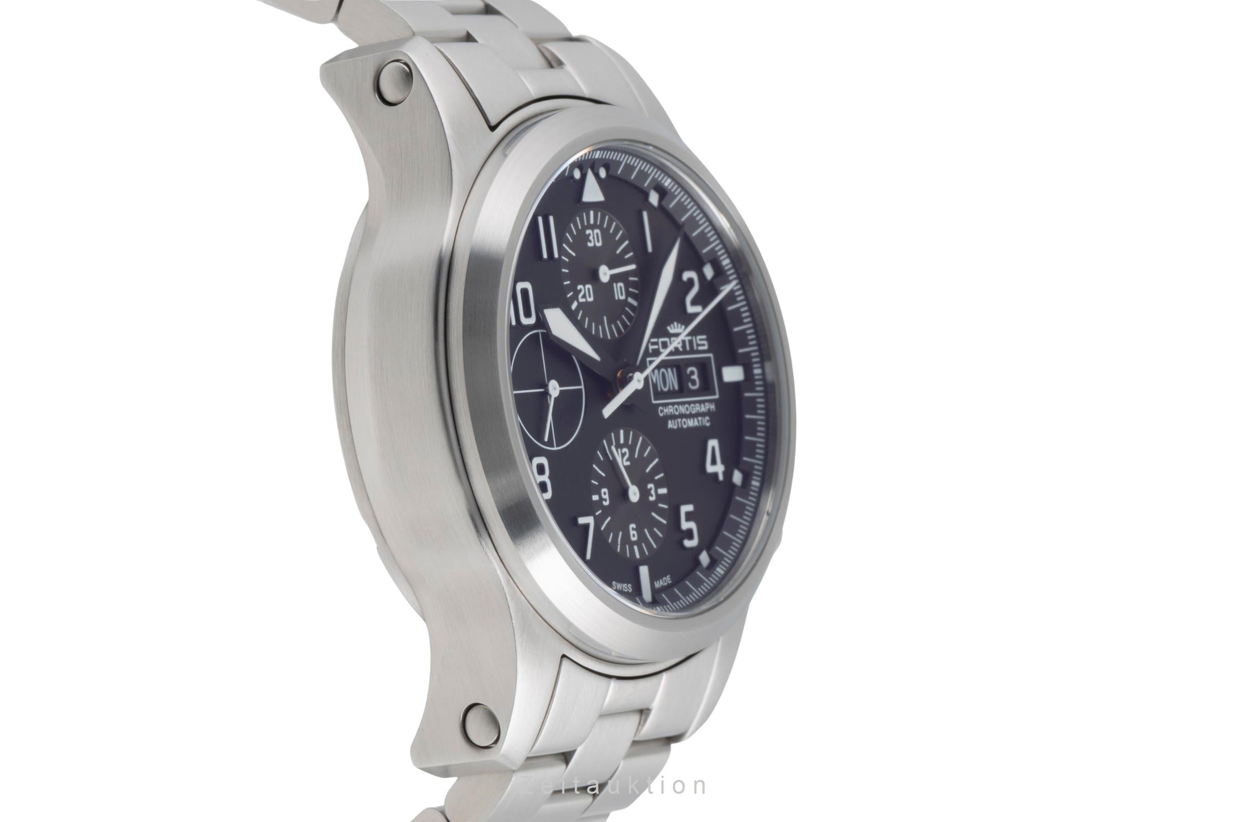 Fortis Aeromaster chronographe acier automatique montre pour hommes 656.10.141  [2504691]