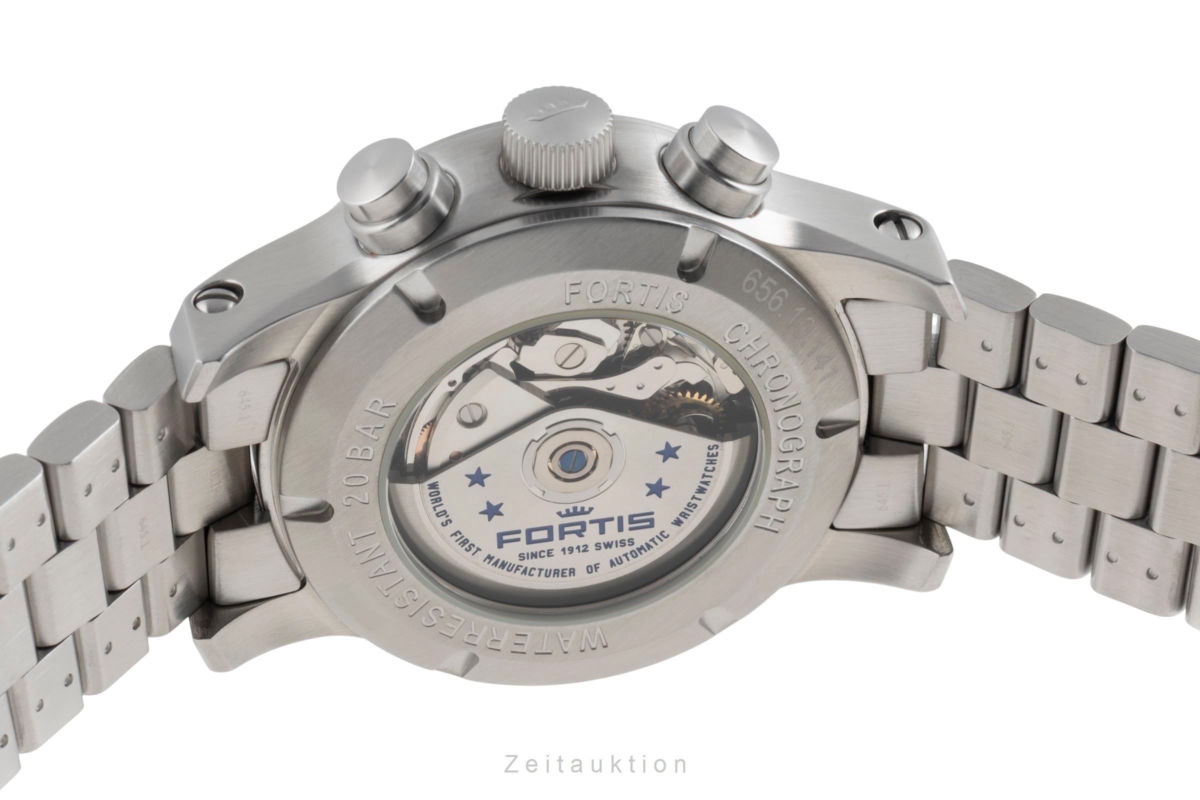 Fortis Aeromaster chronographe acier automatique montre pour hommes 656.10.141  [2504691]