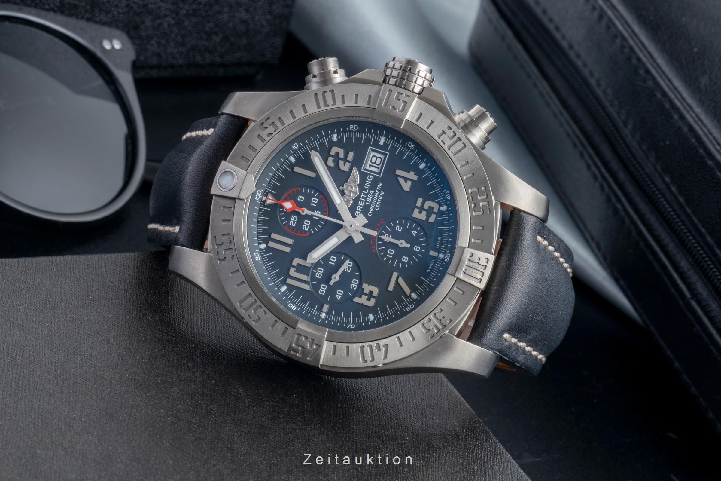 Breitling Avenger chronograph titanium automatic Kal. B13 Ref