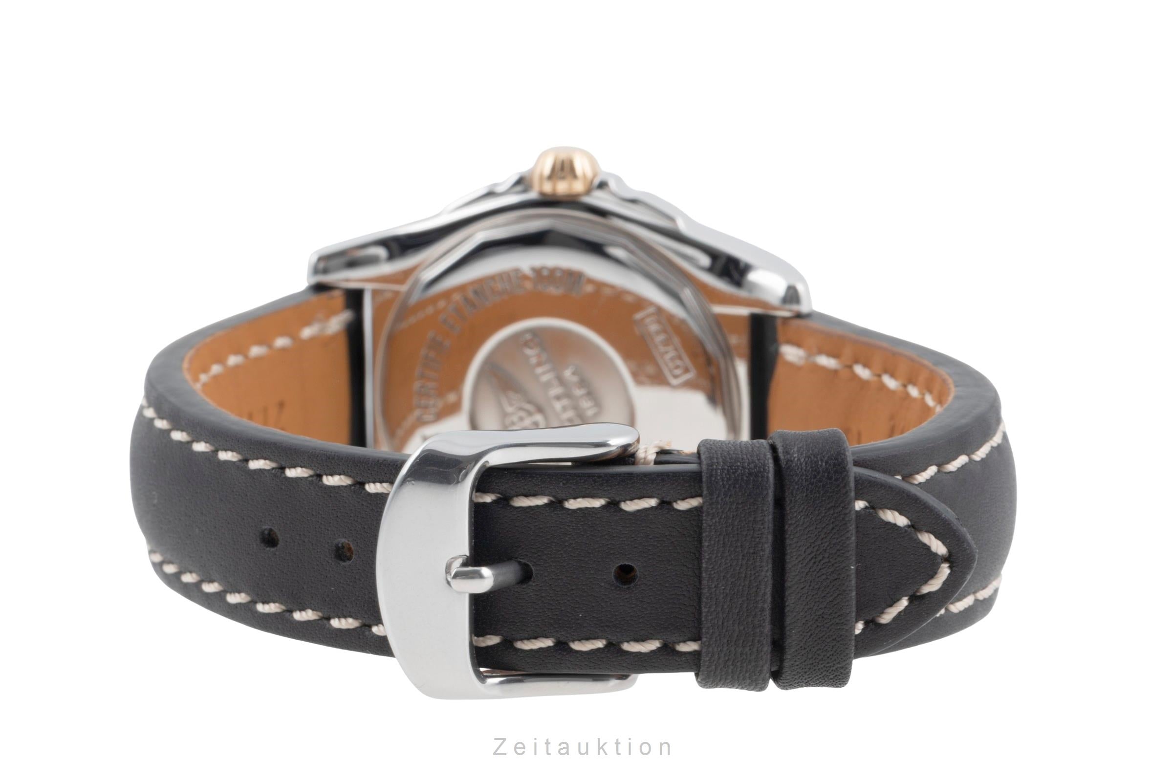 Breitling Galactic 36 Black Dial Stahl Rosegold Automatik Herrenuhr Ref. C37330 [2504696]