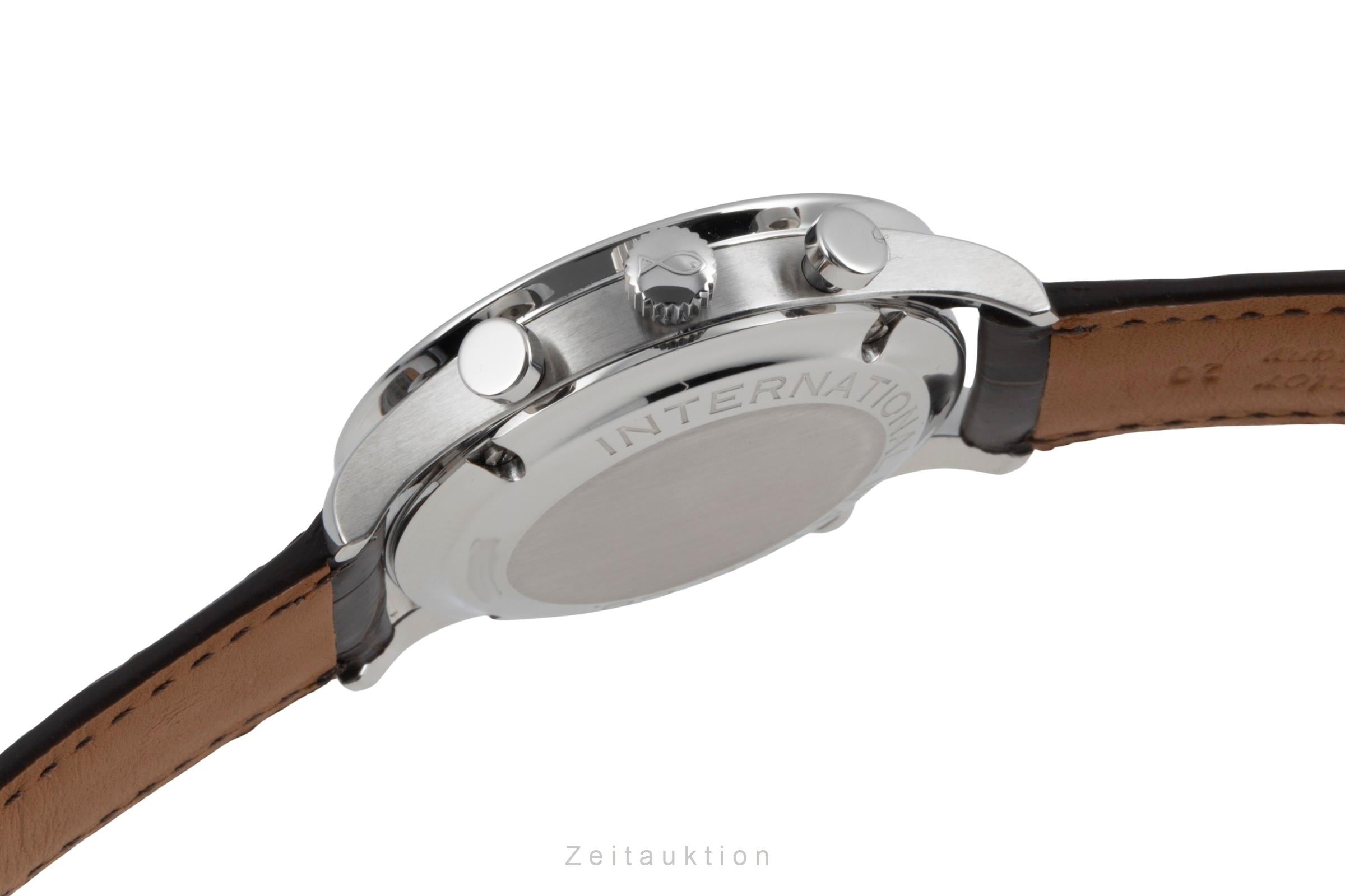 IWC Portugieser chronograph steel manual winding men's watch IW371202  [2504697]