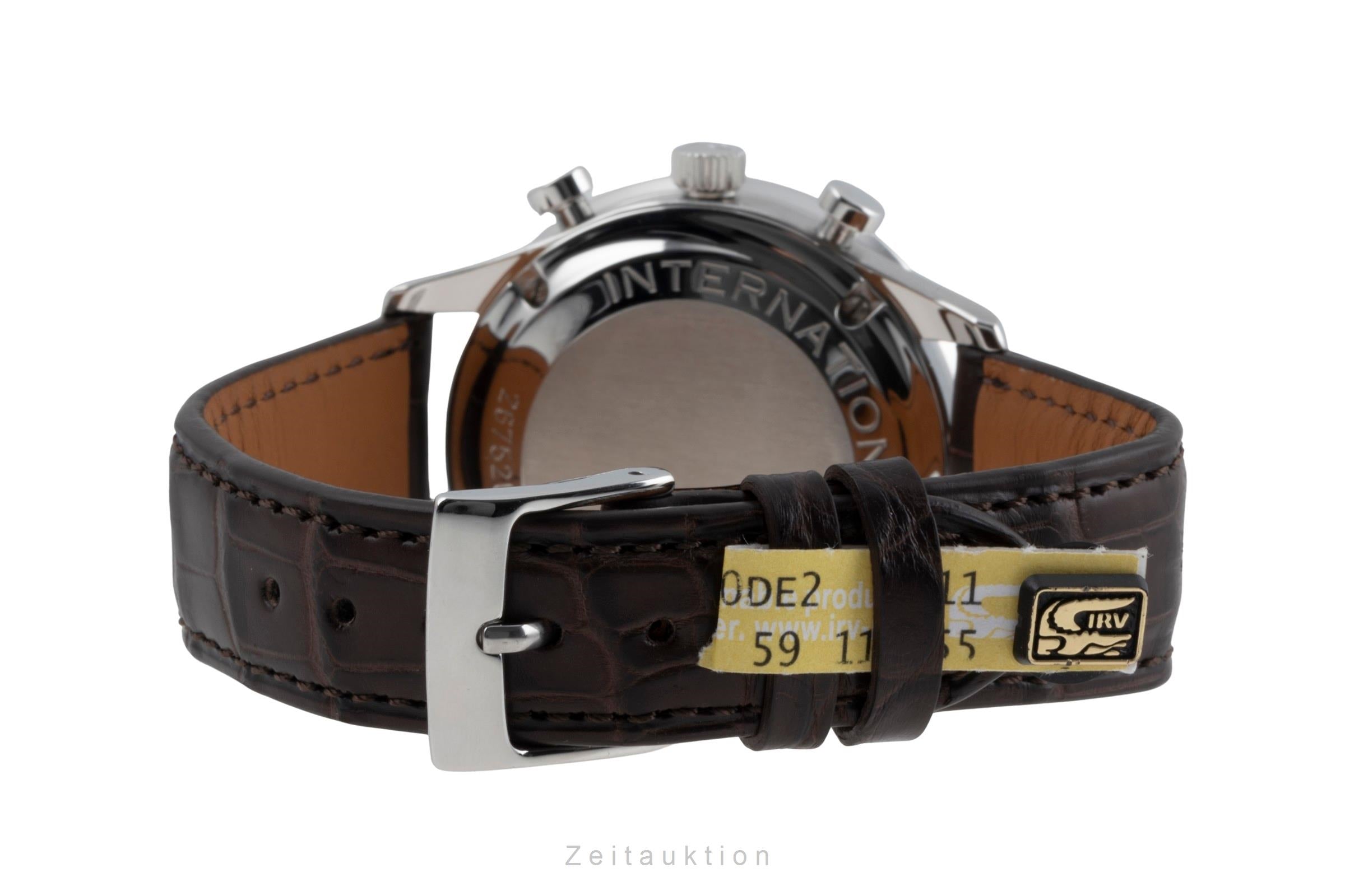 IWC Portugieser chronograph steel manual winding men's watch IW371202  [2504697]