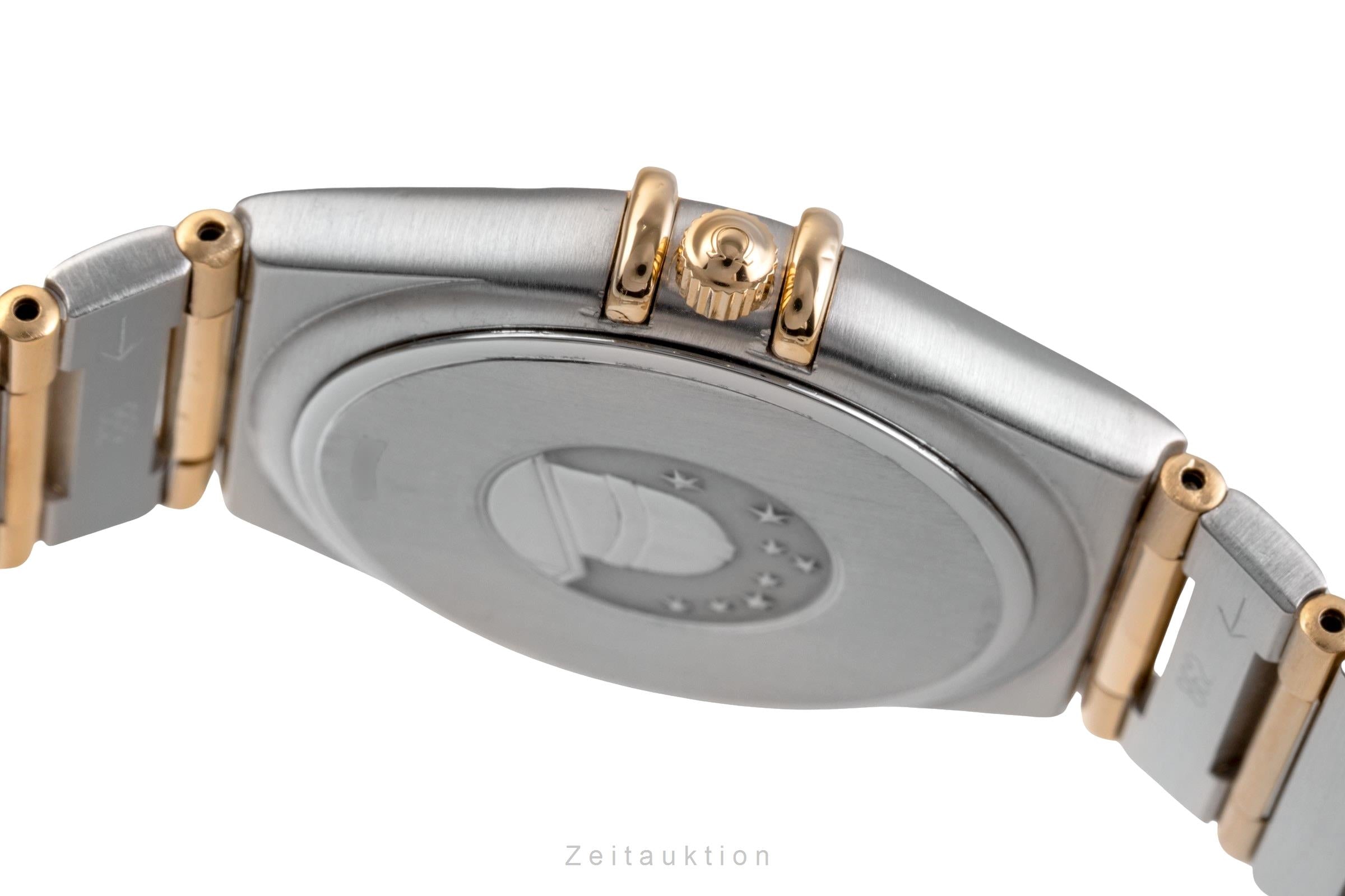 Omega Constellation steel / gold quartz men's watch 1212.30.00  [2504699]