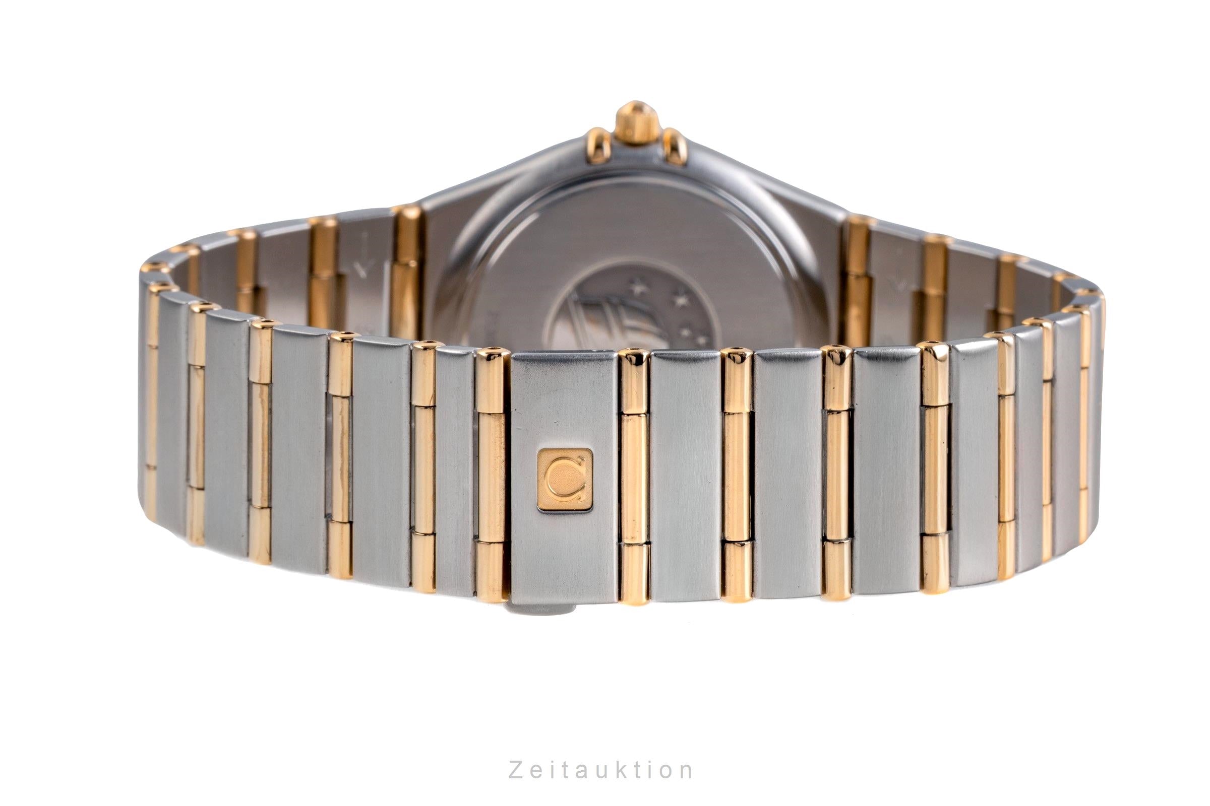Omega Constellation steel / gold quartz men's watch 1212.30.00  [2504699]