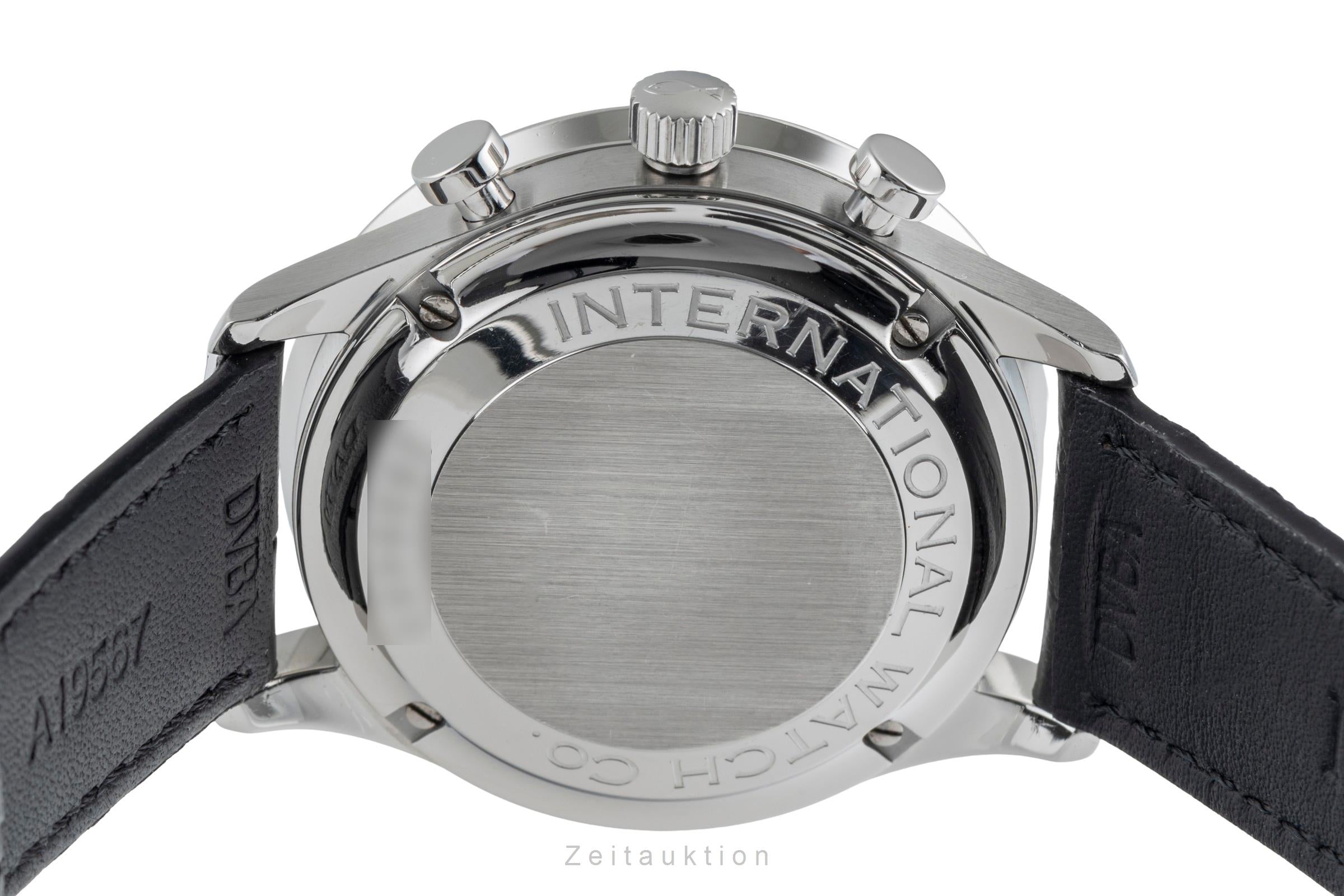 IWC Portugieser chronograph steel automatic men's watch IW371401 LP: 9100EUR  [2504701]