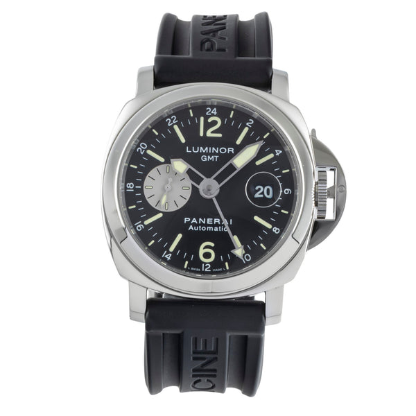 Panerai Luminor GMT acero automático reloj para caballeros PAM00088  [2504702]