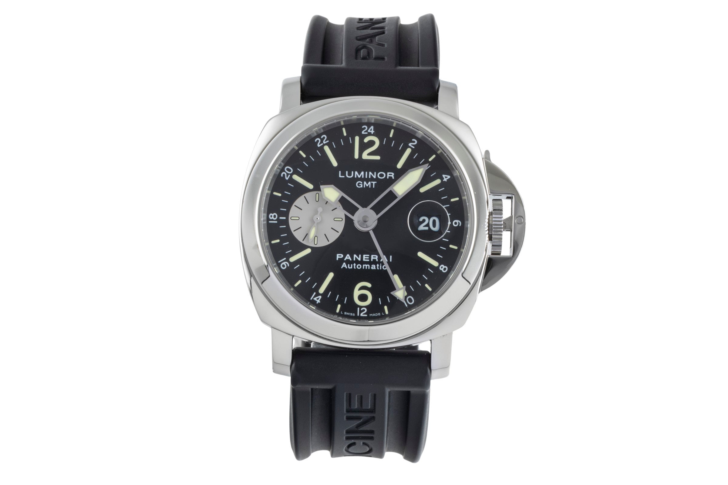Panerai Luminor GMT steel automatic men's watch PAM00088  [2504702]