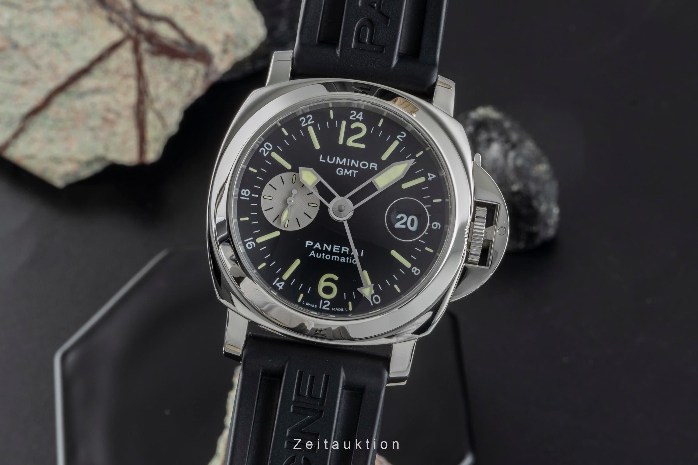 Panerai Luminor GMT steel automatic men's watch PAM00088  [2504702]