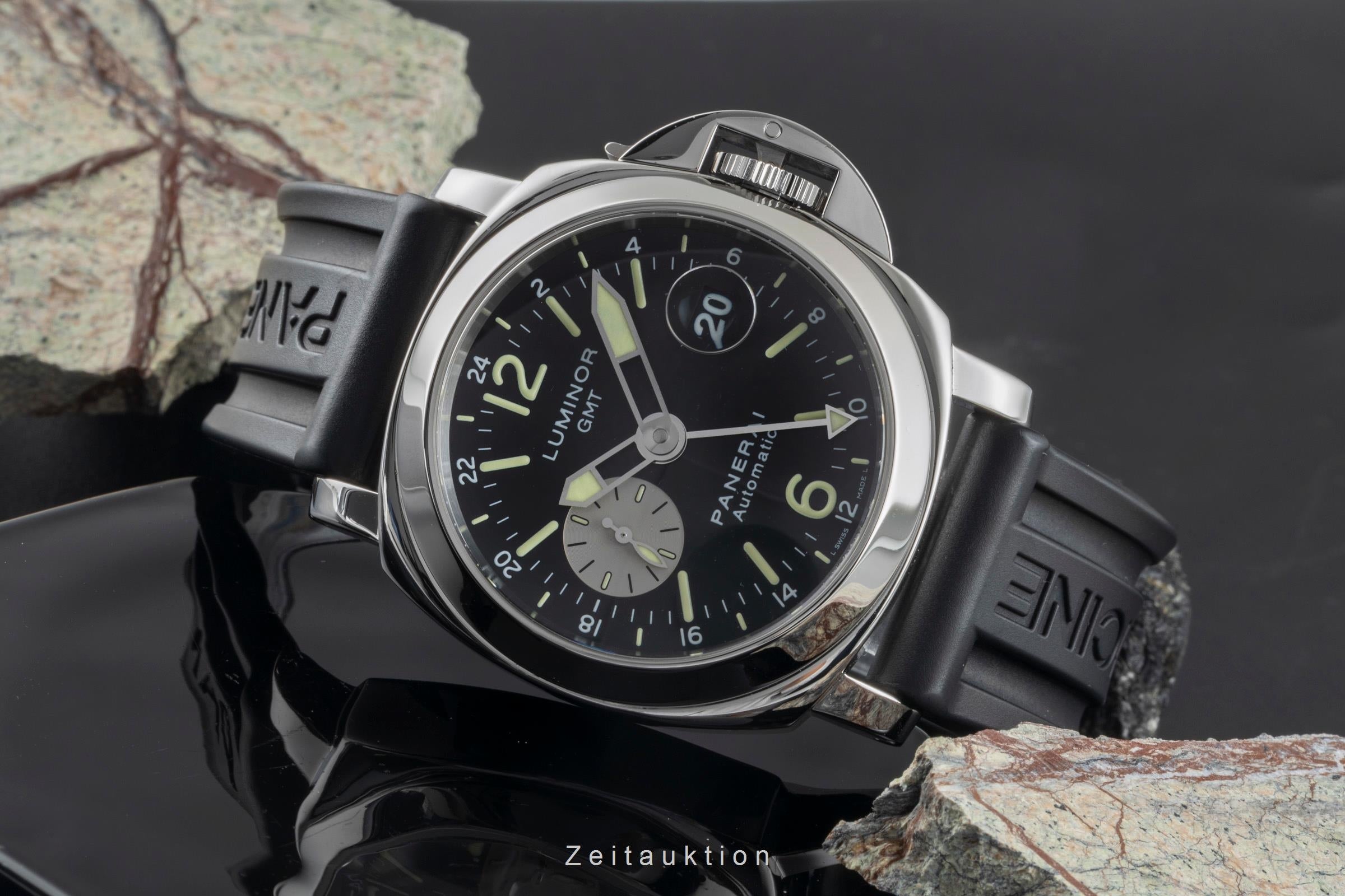 Panerai Luminor GMT acero automático reloj para caballeros PAM00088  [2504702]