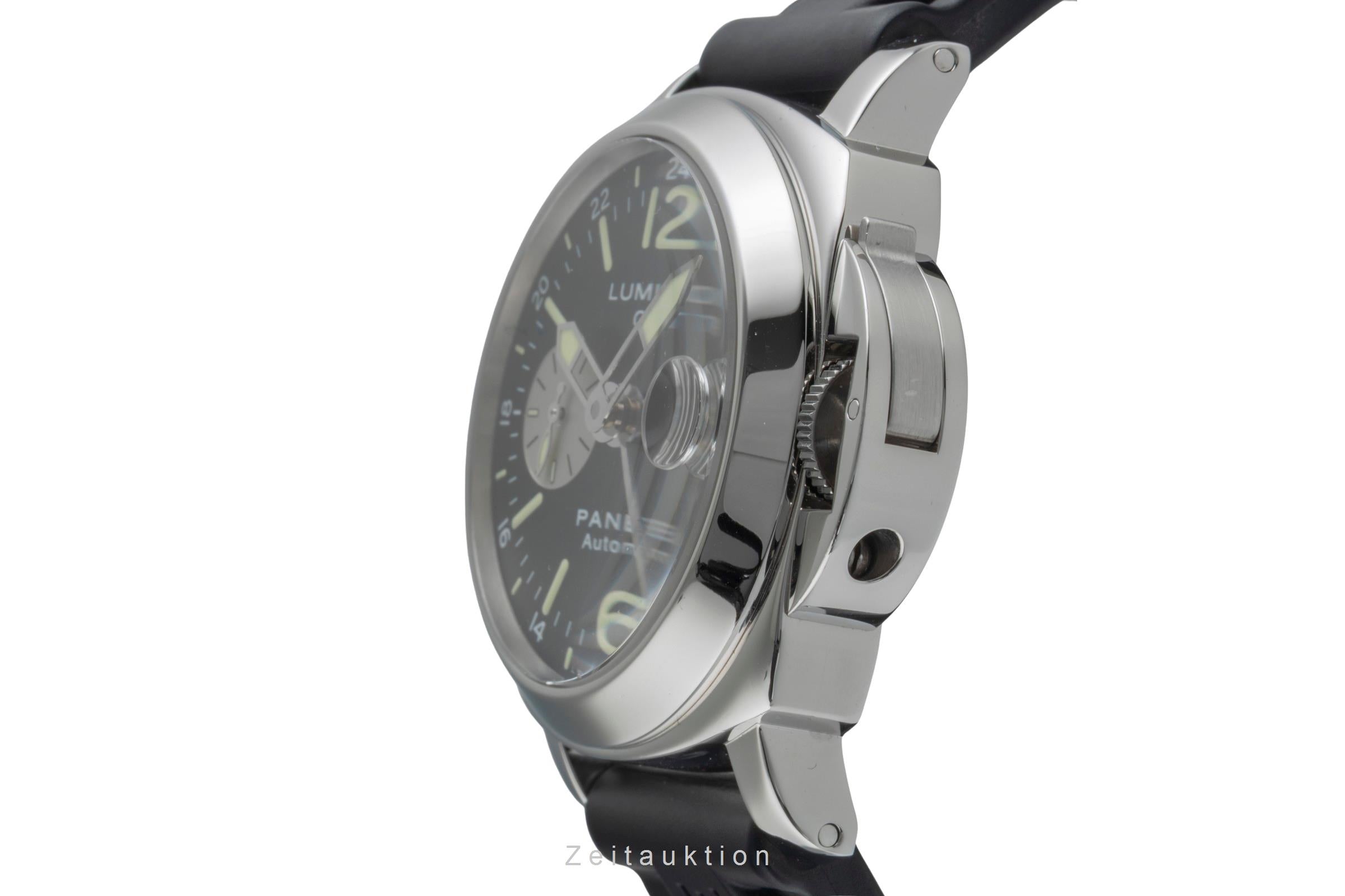 Panerai Luminor GMT acero automático reloj para caballeros PAM00088  [2504702]