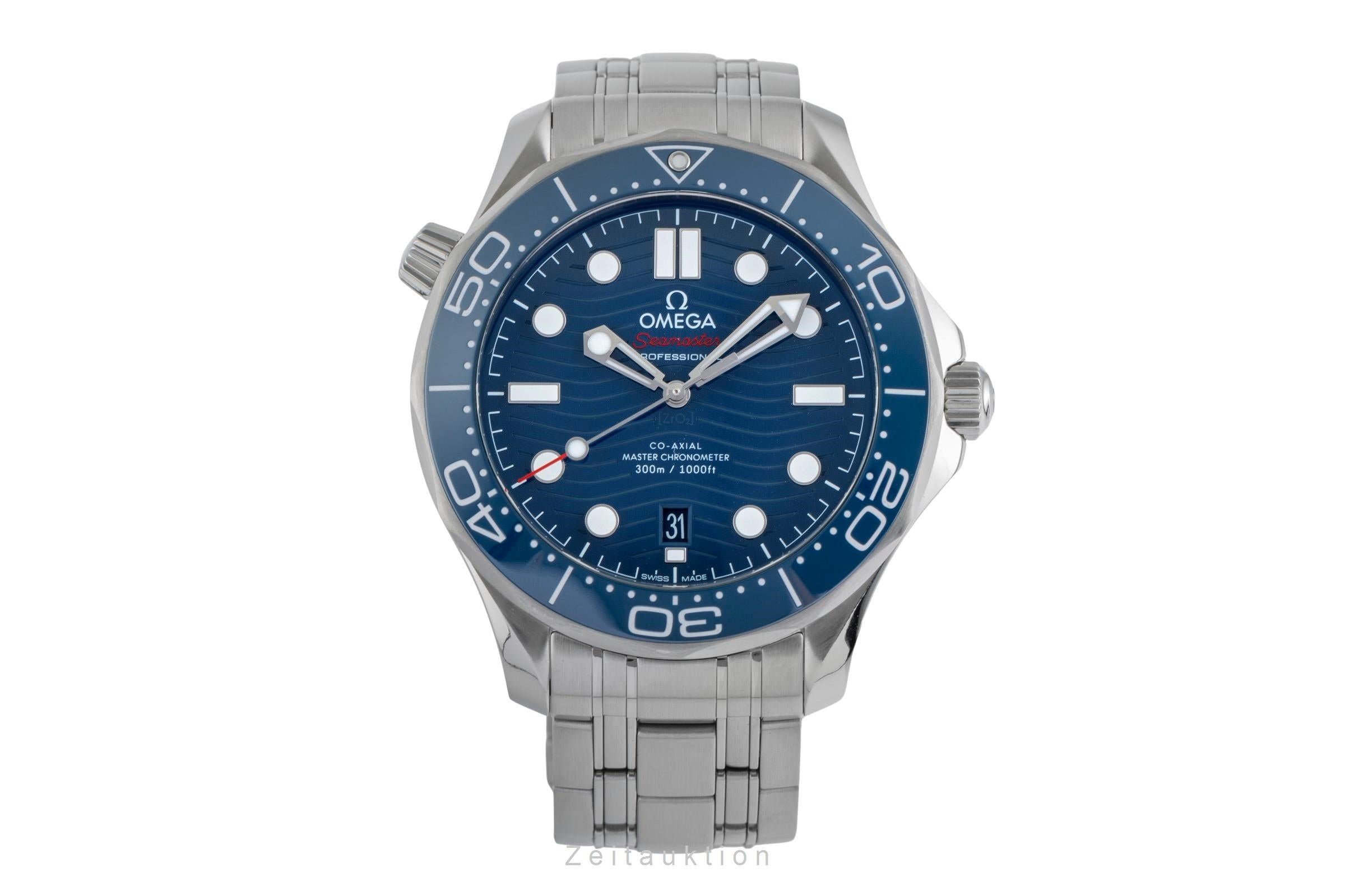 Omega Seamaster steel automatic men's watch 210.30.42.20.03.001 LP: 6500EUR  [2504703]