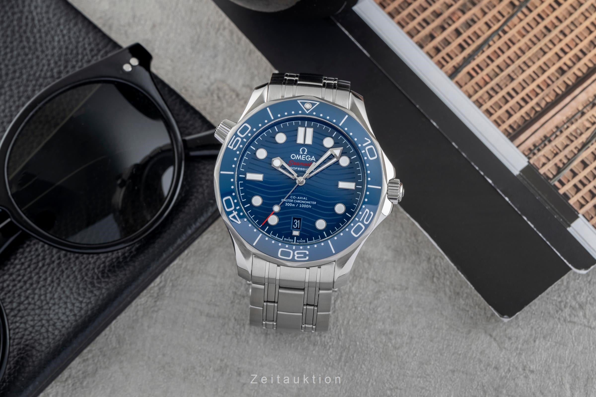 Omega Seamaster steel automatic men's watch 210.30.42.20.03.001 LP: 6500EUR  [2504703]