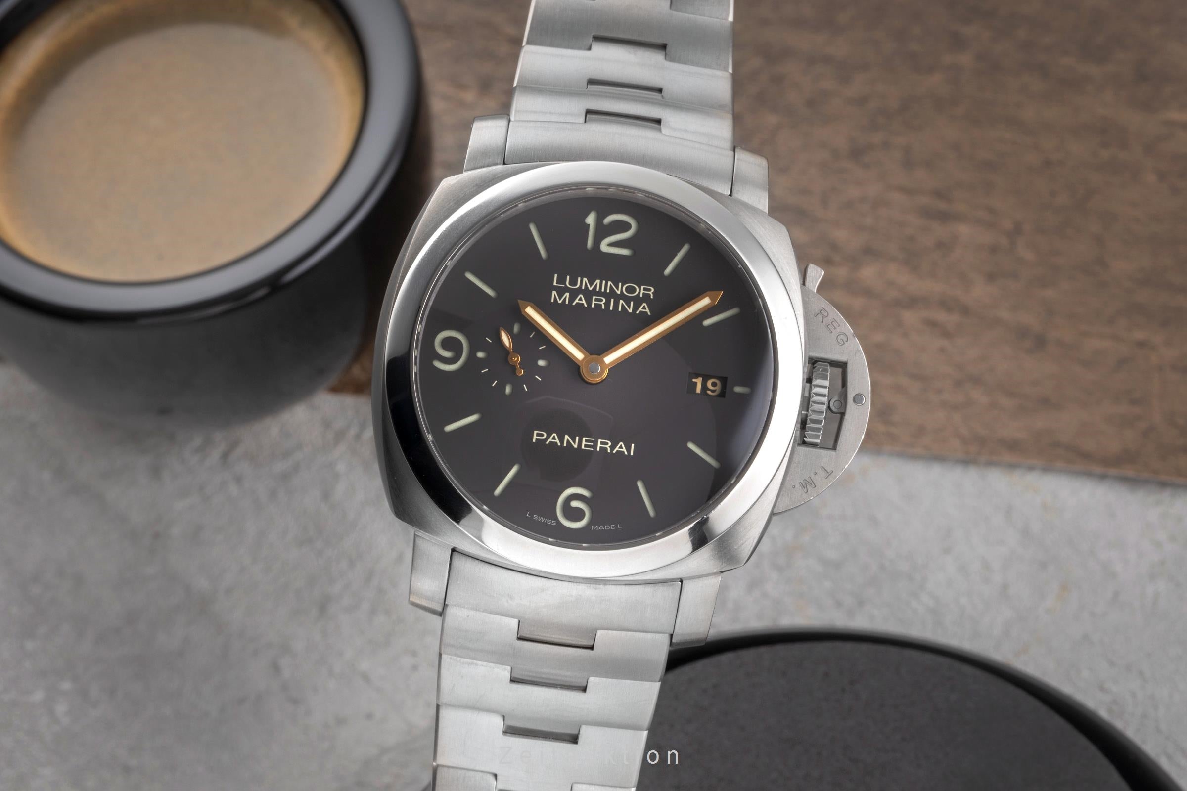 Panerai Luminor Marina titane  automatique montre pour hommes PAM00352  [2504706]