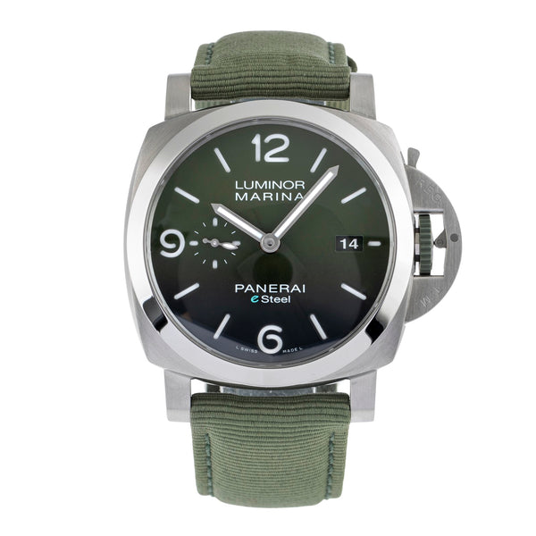 Panerai Luminor Marina steel automatic men's watch PAM01356 LP: 9600EUR  [2504708]