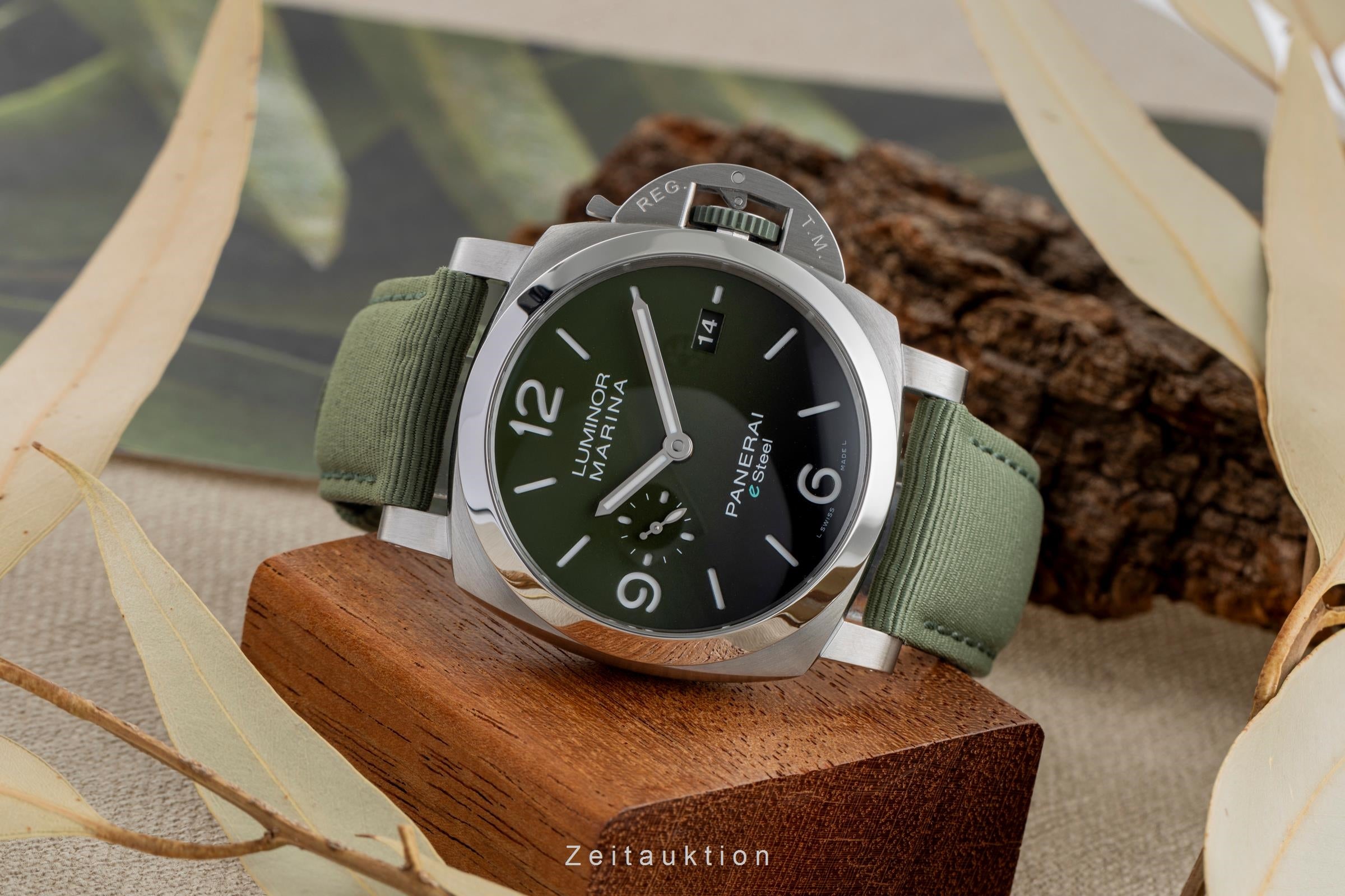 Panerai Luminor Marina steel automatic men's watch PAM01356 LP: 9600EUR  [2504708]