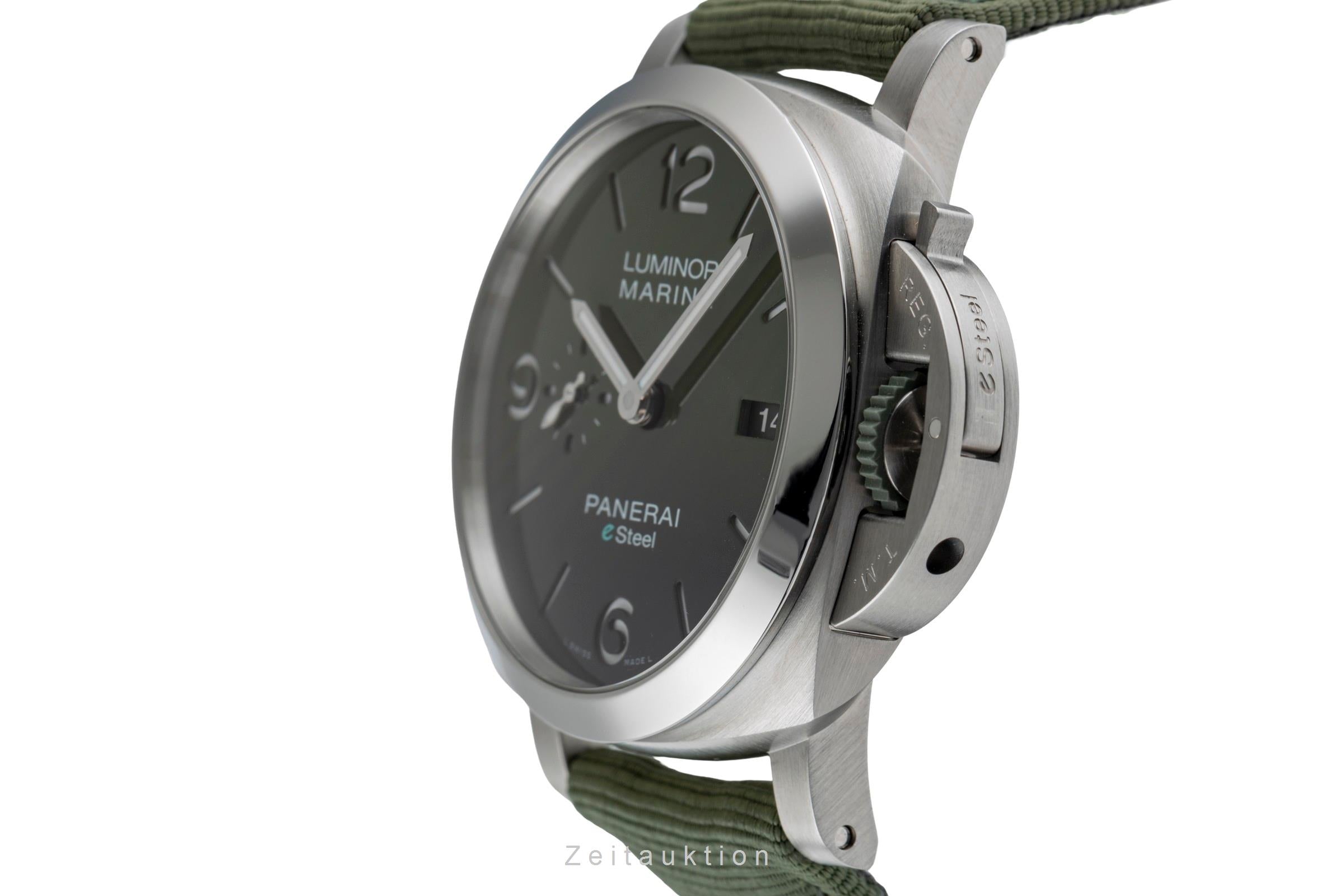Panerai Luminor Marina steel automatic men's watch PAM01356 LP: 9600EUR  [2504708]