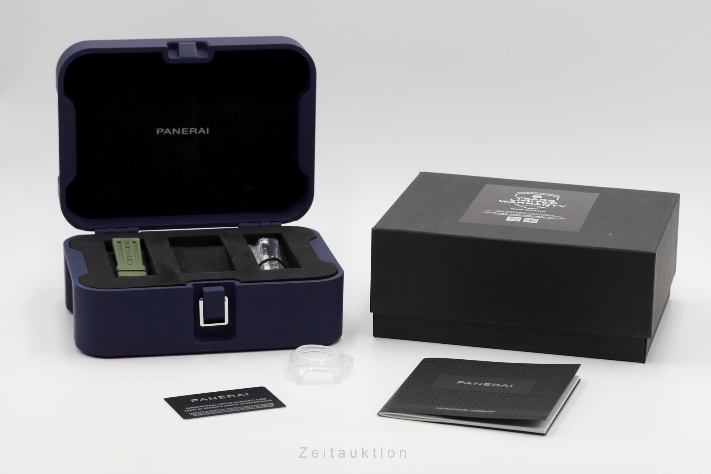 Panerai Luminor Marina steel automatic men's watch PAM01356 LP: 9600EUR  [2504708]