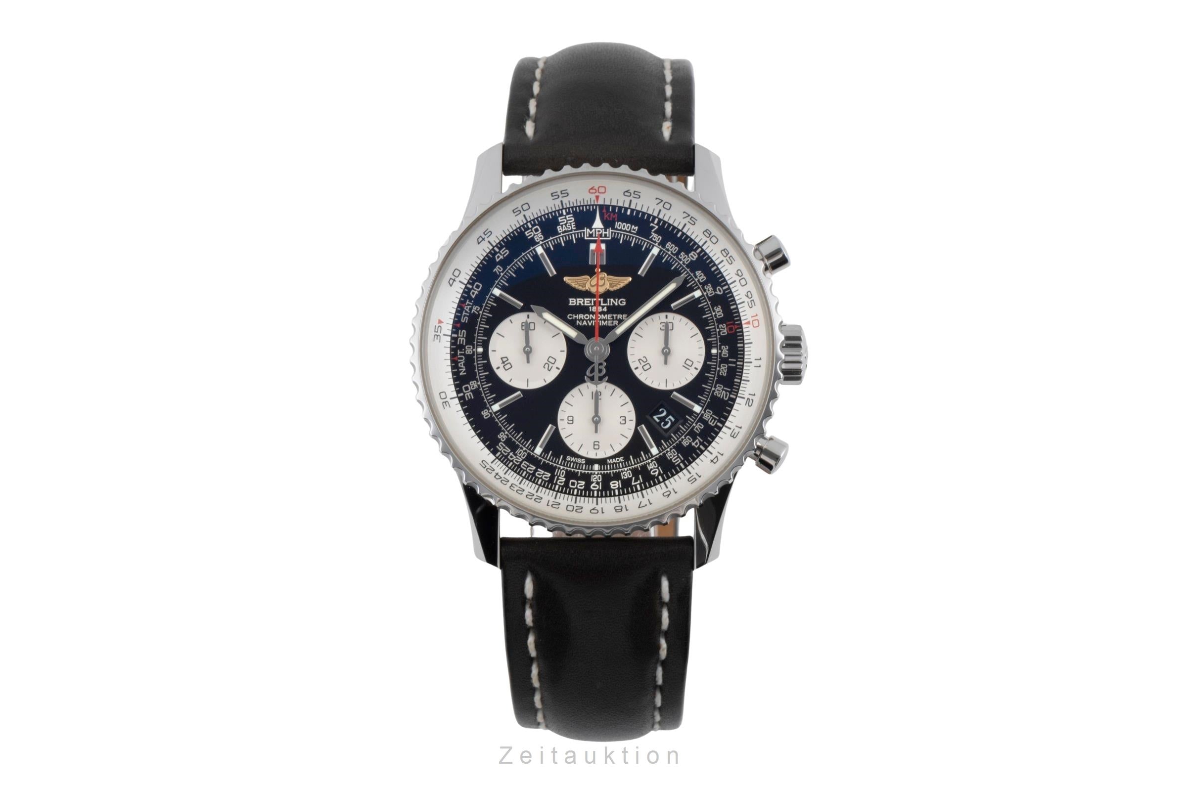 Breitling Navitimer 01 chronograph steel automatic men's watch AB012012/BB01 LP: 9300EUR  [2504710]