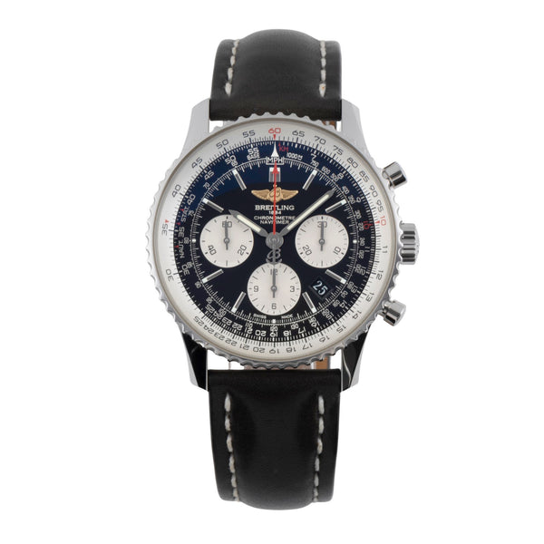 Breitling Navitimer 01 chronograph steel automatic men's watch AB012012/BB01 LP: 9300EUR  [2504710]