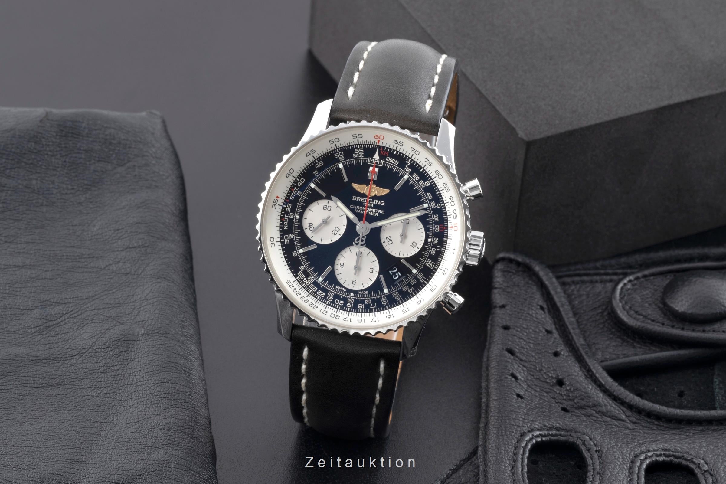 ブライトリング　純正BOX Breitling Navitimer Stainless Steel AB0120 | Stock 29248