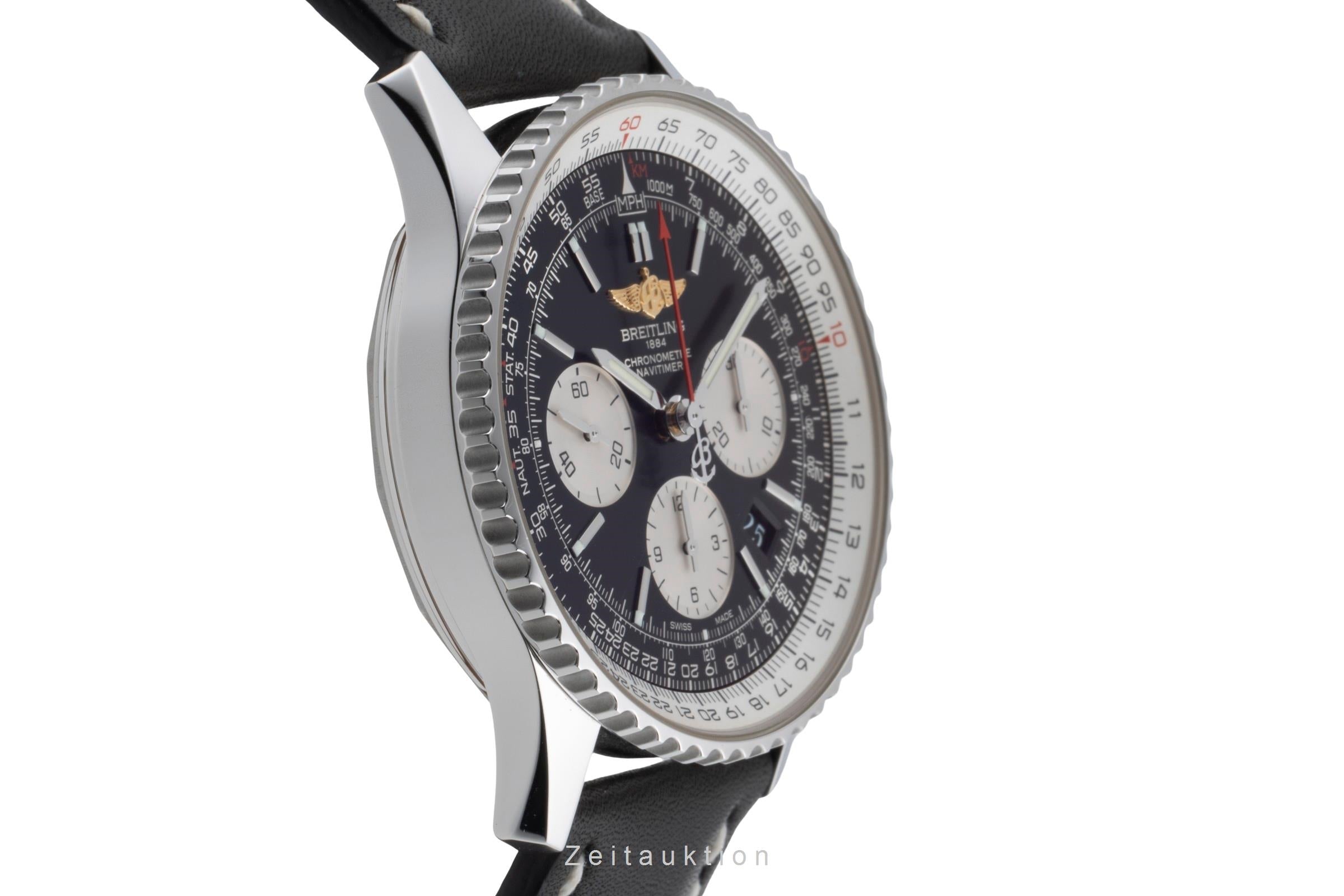 Breitling Navitimer 01 chronograph steel automatic men's watch AB012012/BB01 LP: 9300EUR  [2504710]